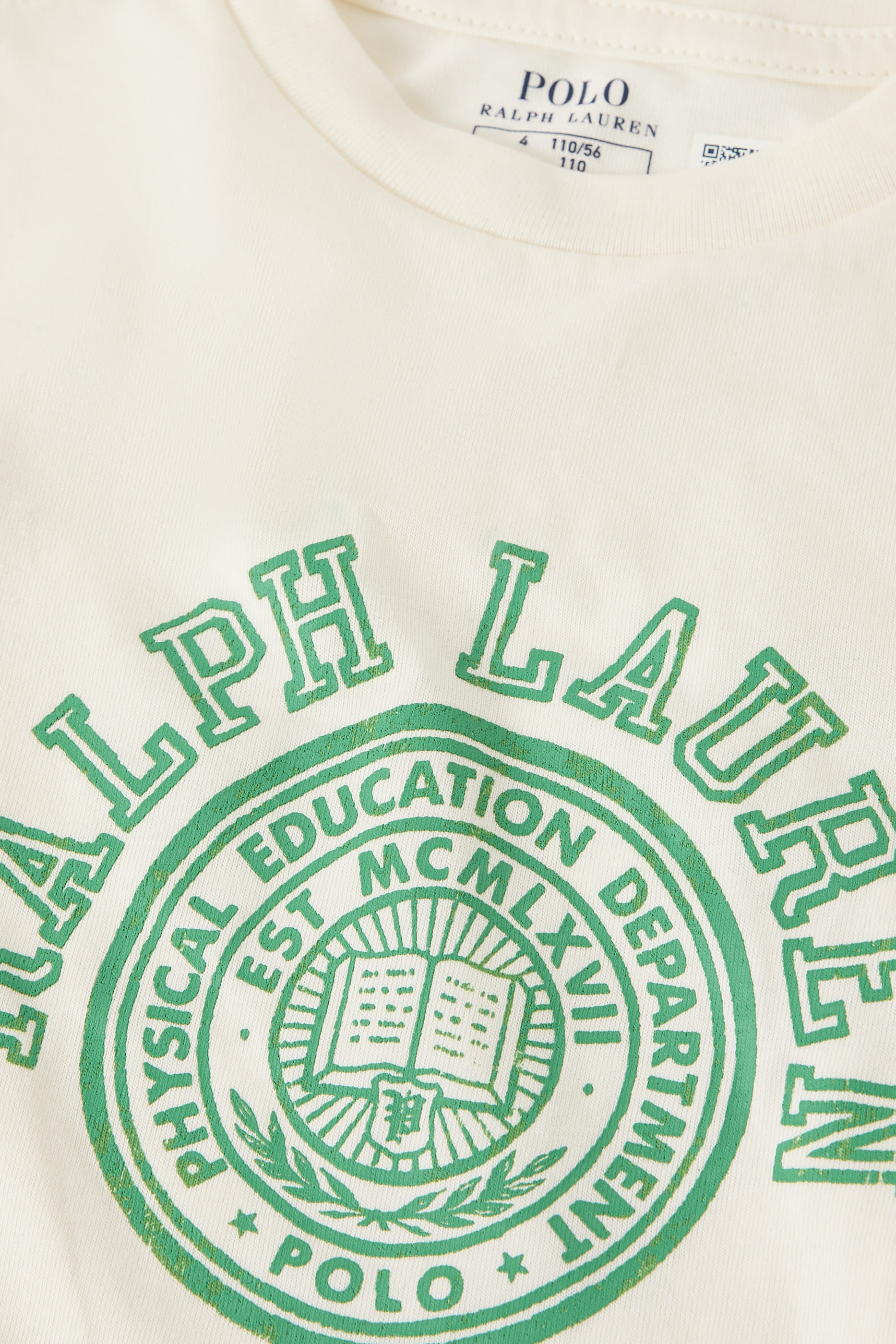 Kids  Logo Cotton T-Shirt