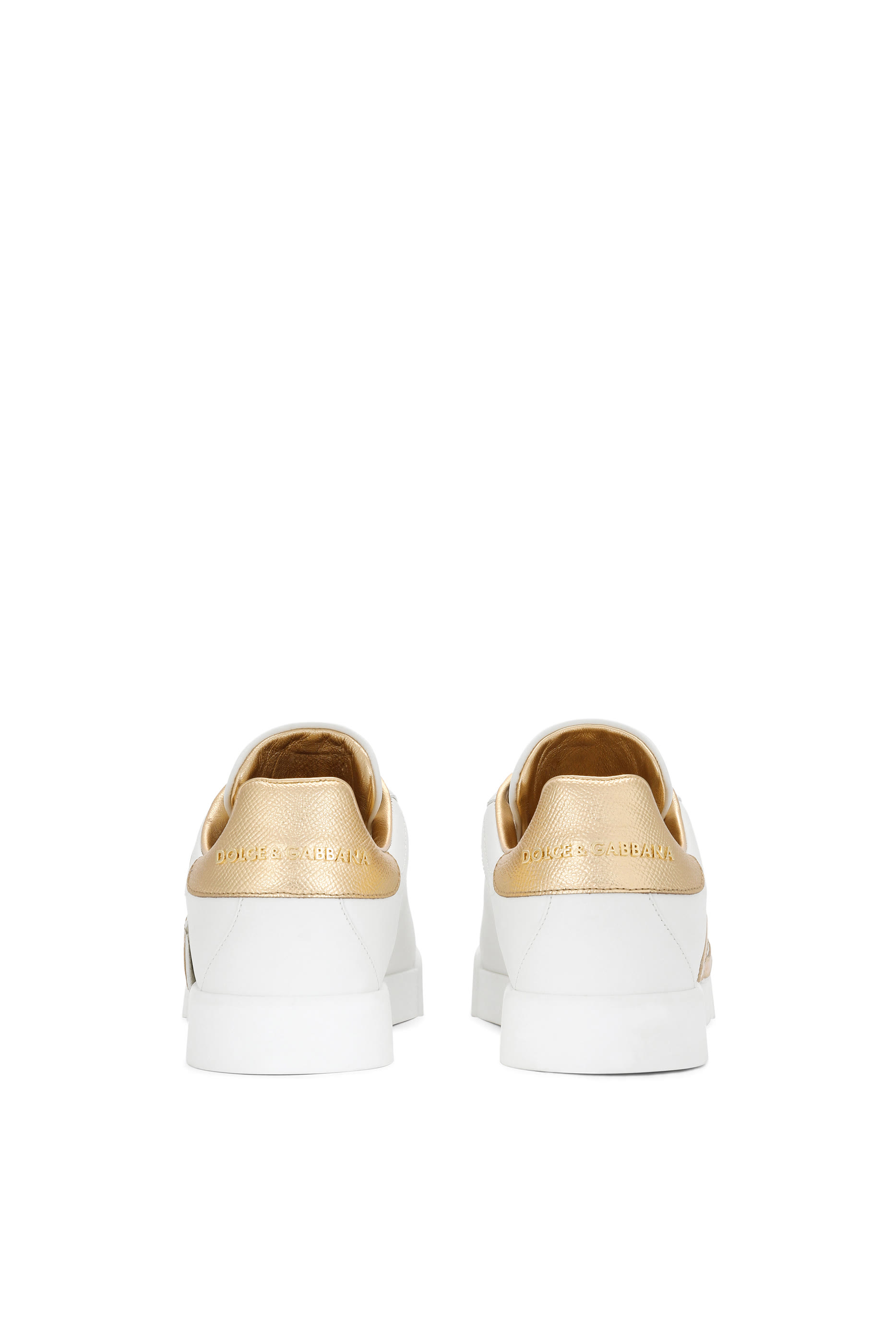 Calfskin Portofino Sneakers with DG Logo