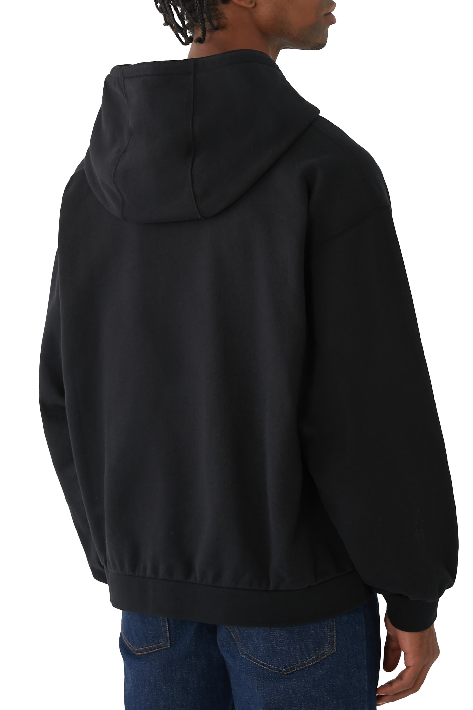 Hooded Cotton Jersey Sweatshirt