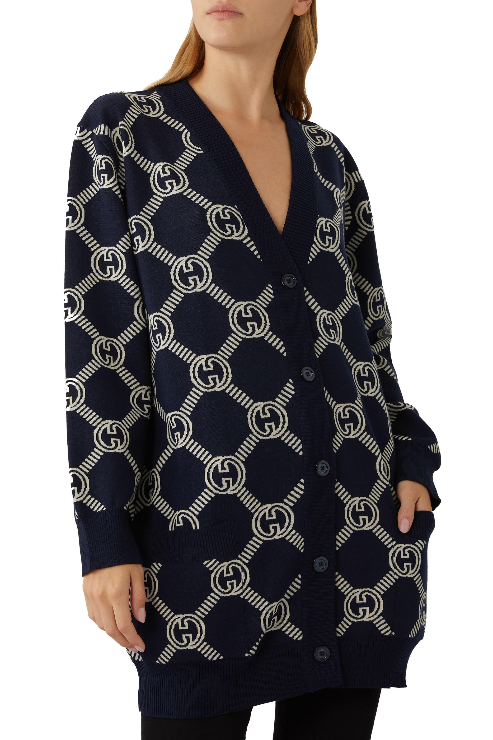 Reversible GG Cardigan