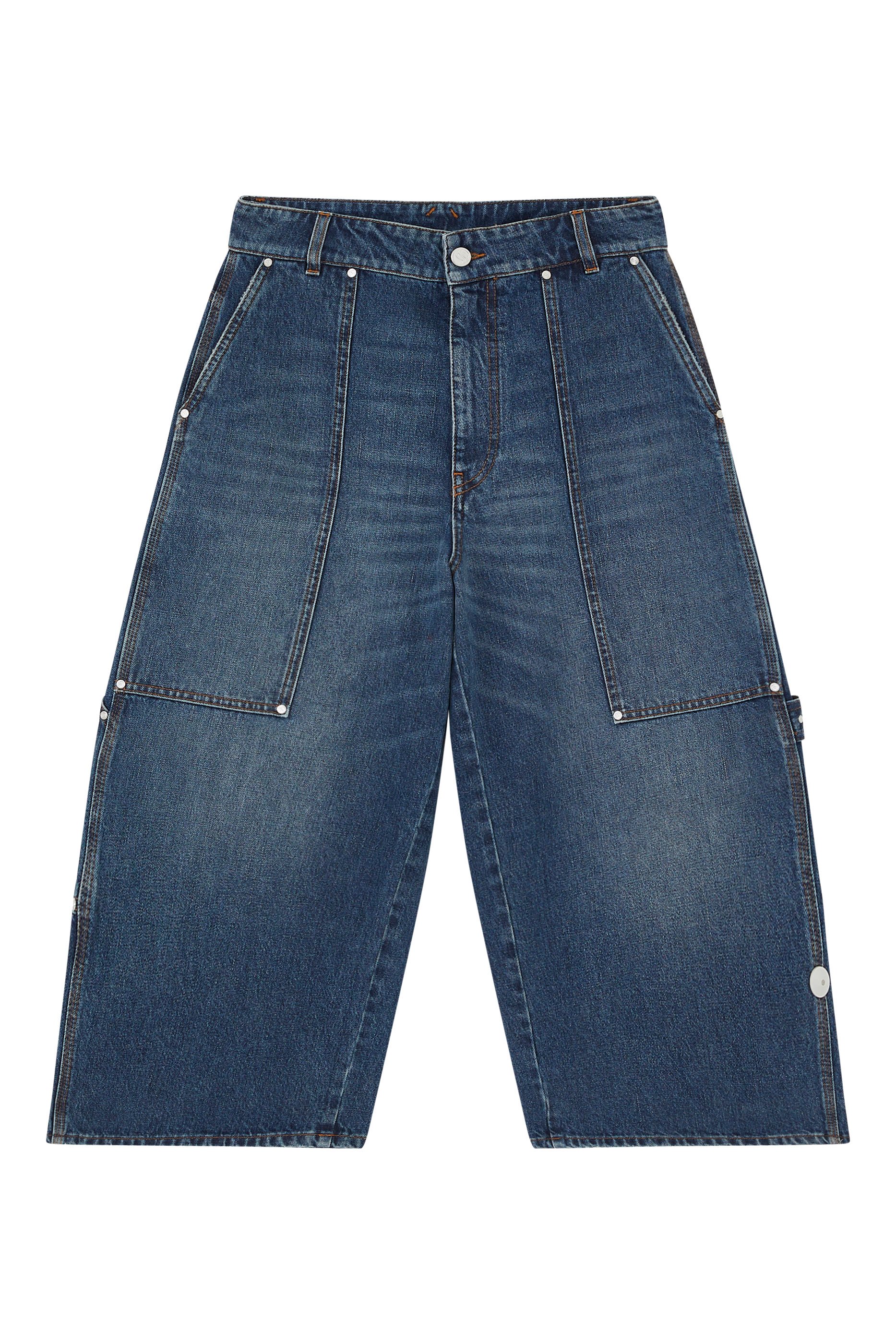 Vintage Workwear Denim Culottes