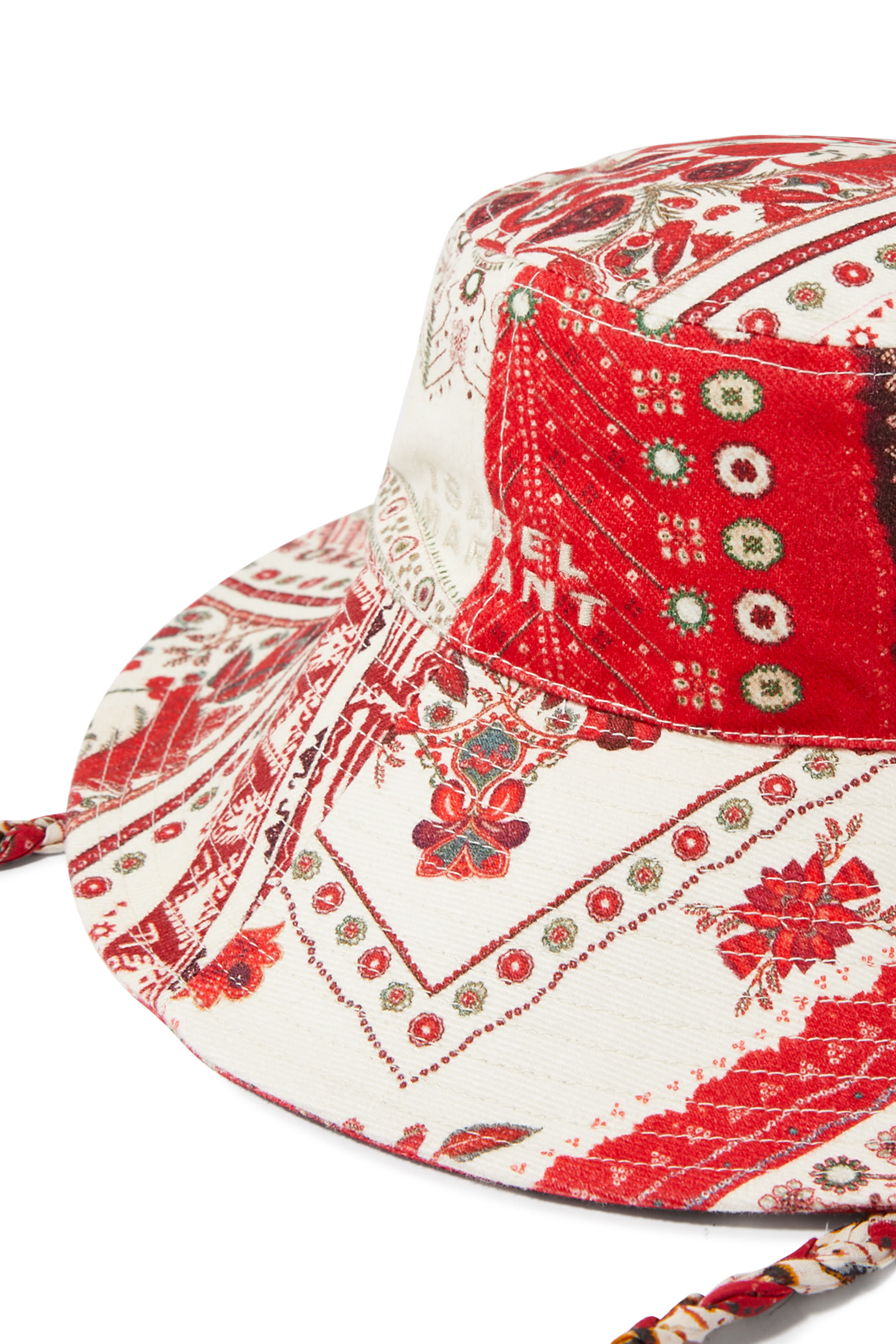 Delya Bandana Printed Cotton Bucket Hat