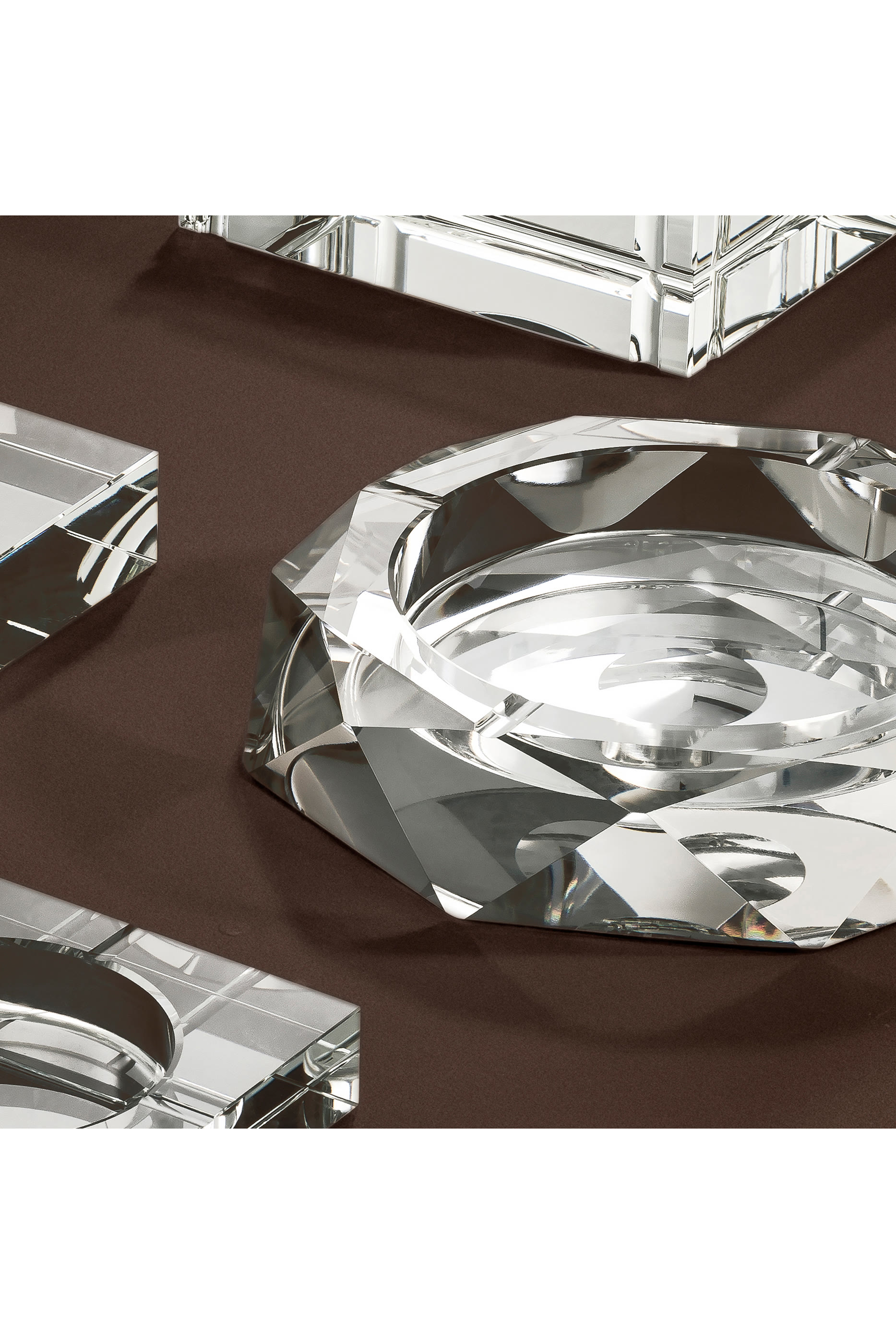 Bruce Crystal Ashtray