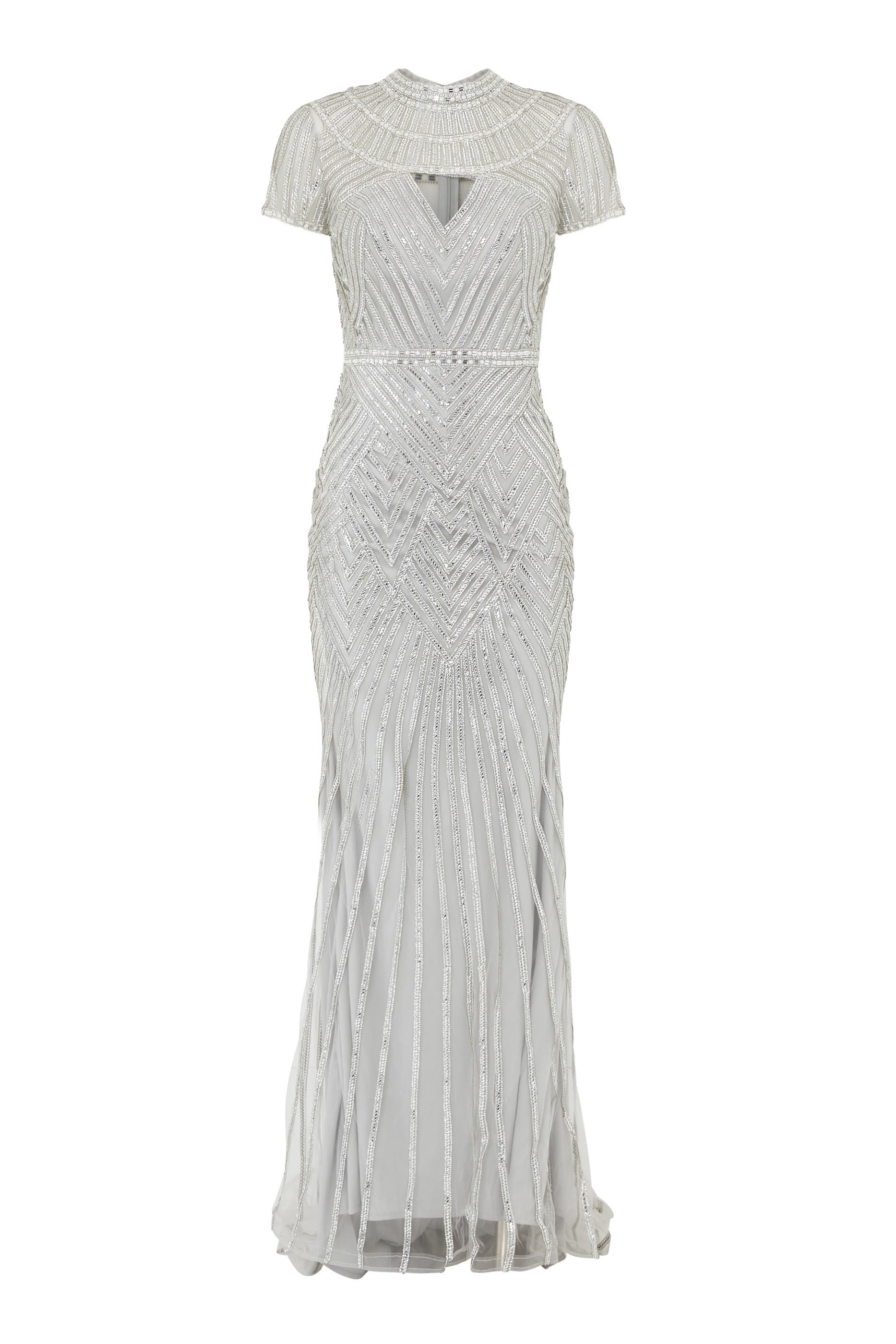 Bead-embellished Maxi Dress