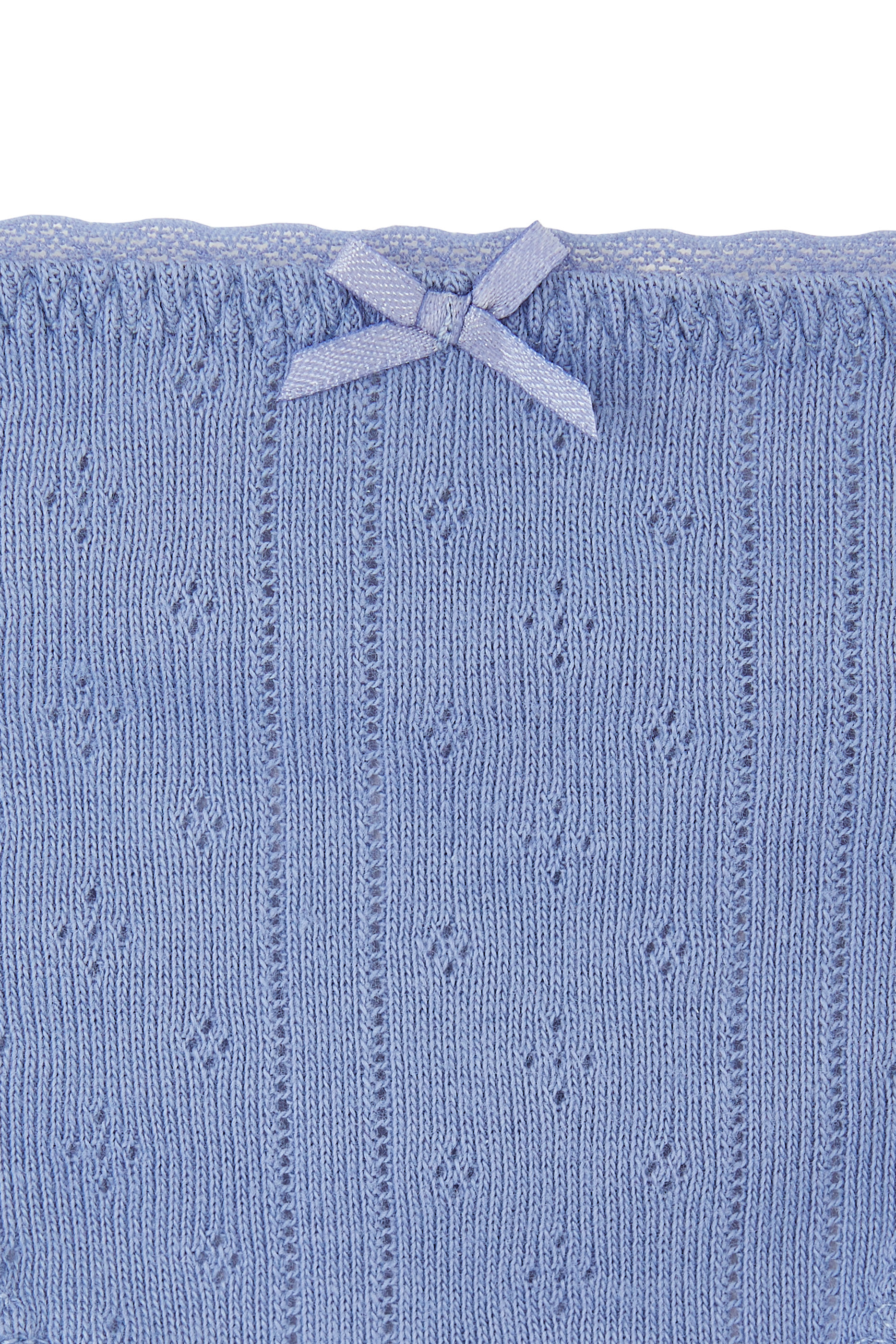 The Cotton Pointelle Thong