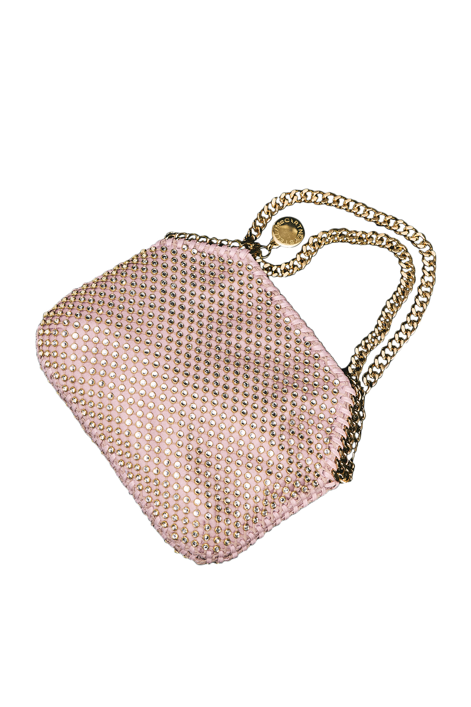 Falabella Lead-Free Crystal Mesh Mini Tote Bag