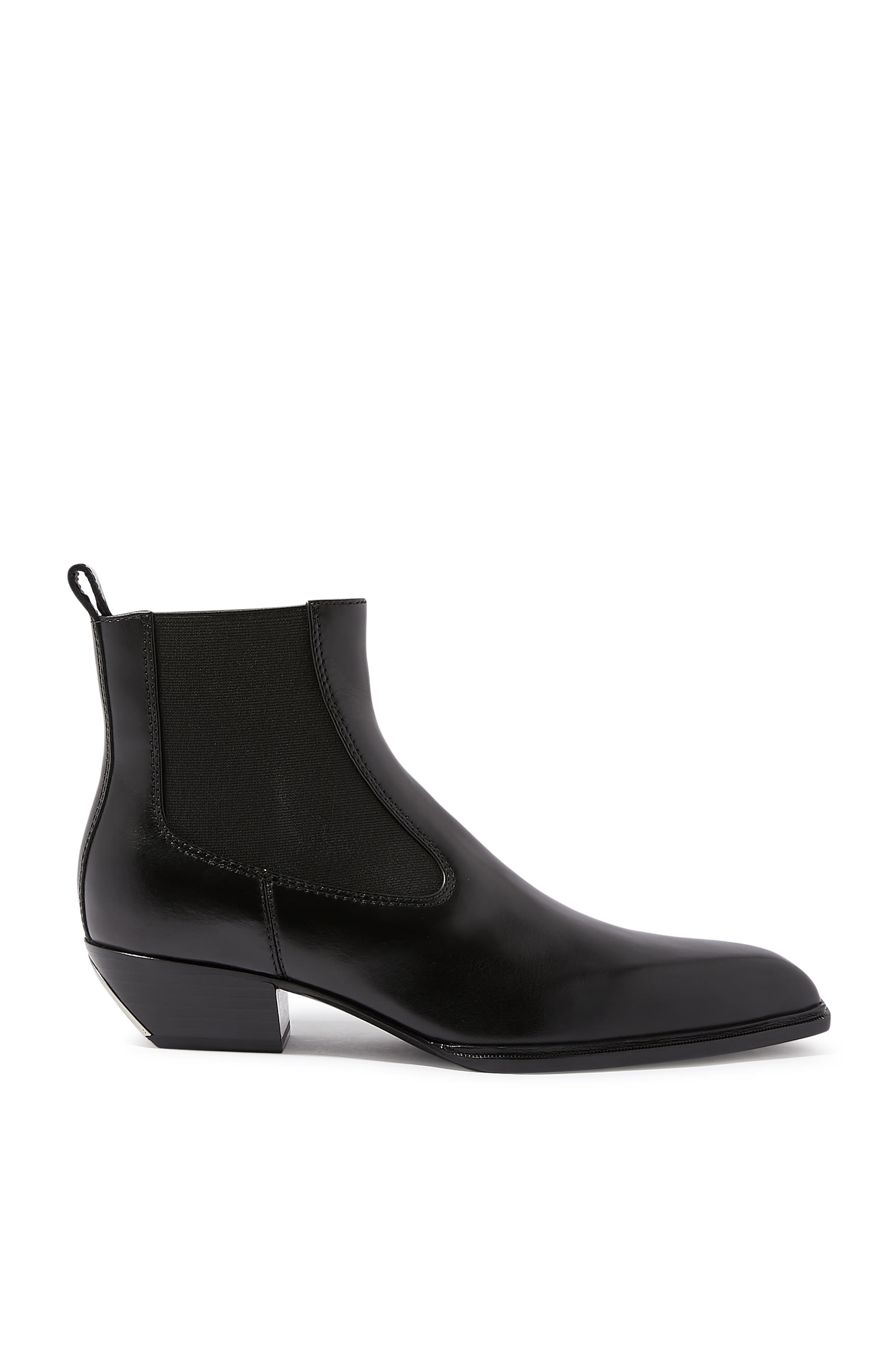 Slick 40 Leather Ankle Boots
