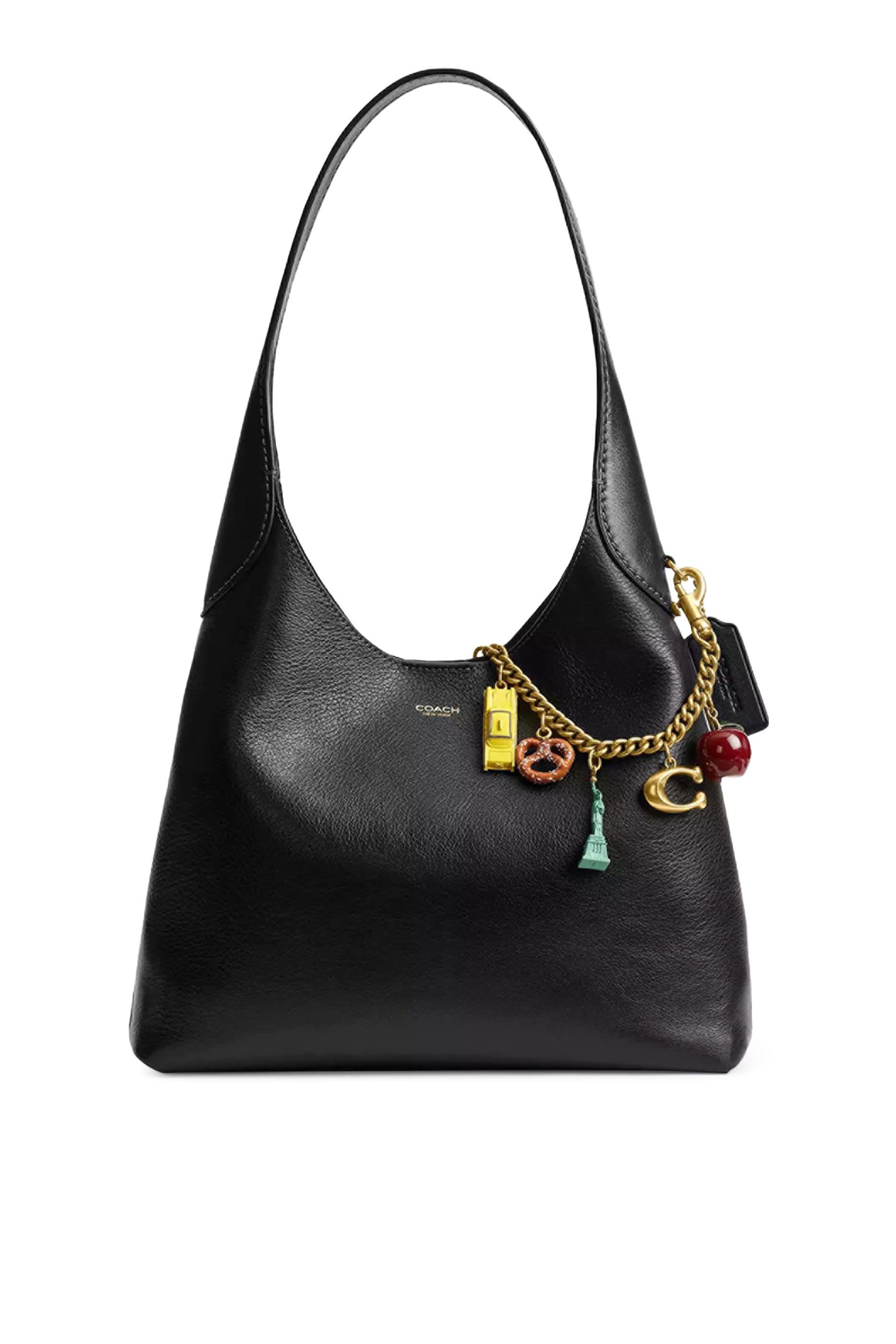  New York Motif Chain Bag Charm