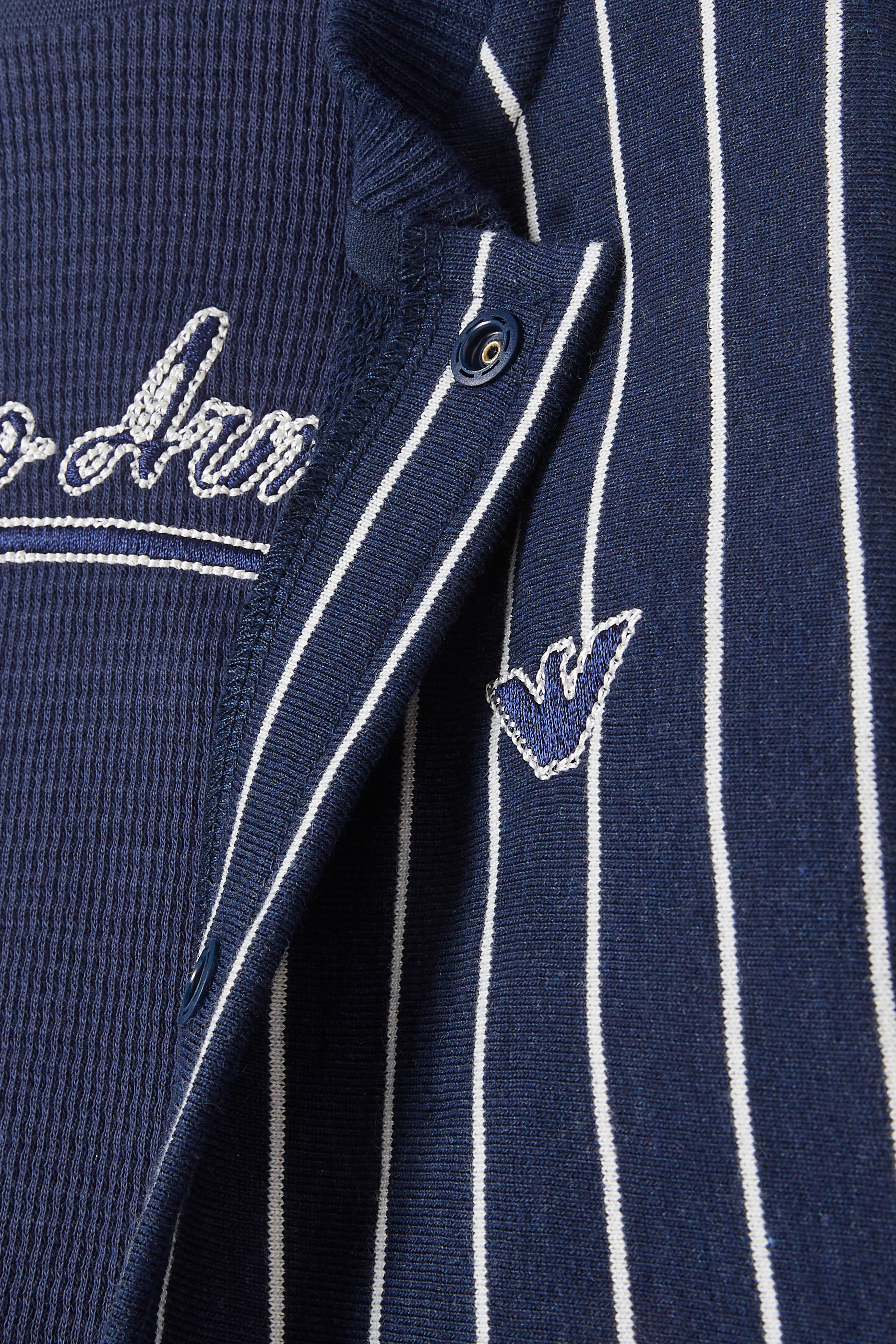 Kids Logo Striped Sweatshirt