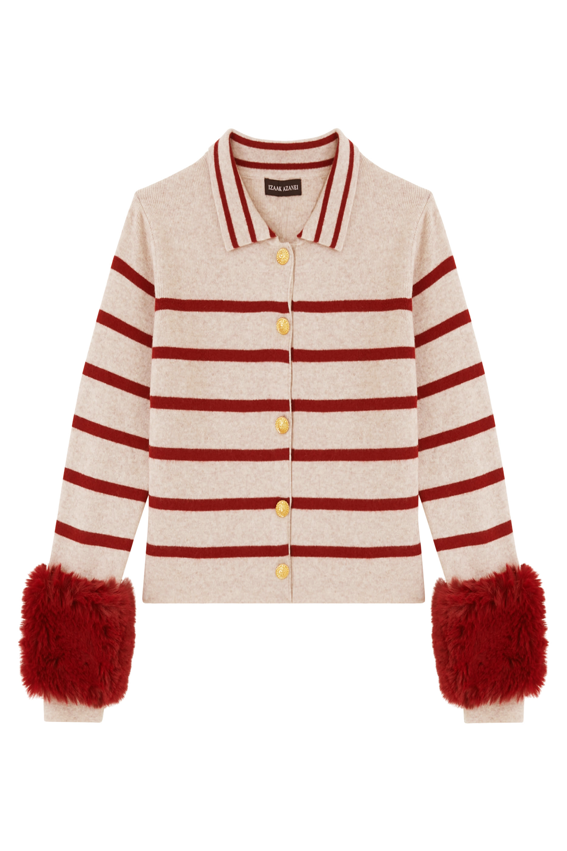 Striped Button Detail Shirt