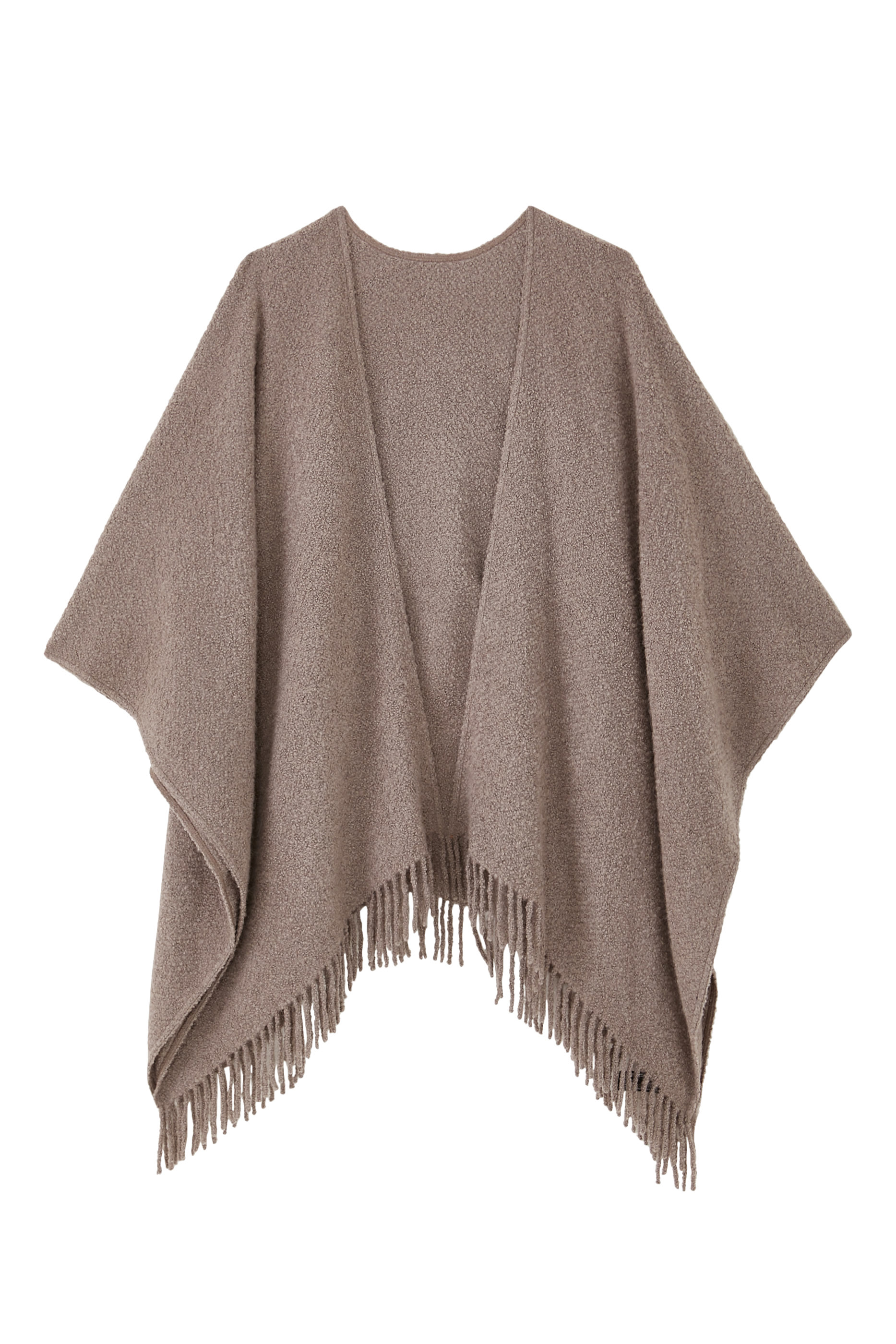 Alpaca Silk Boucle Poncho