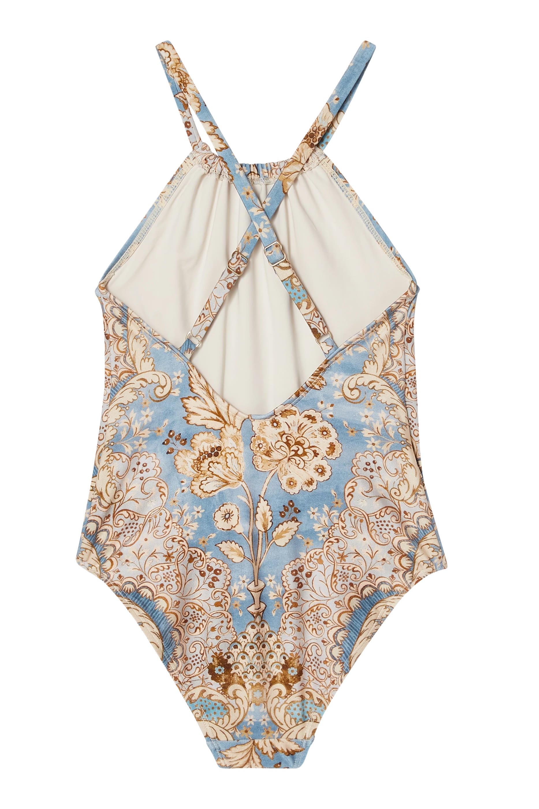 Kids Daylight Gathered One-Piece Swimsuit