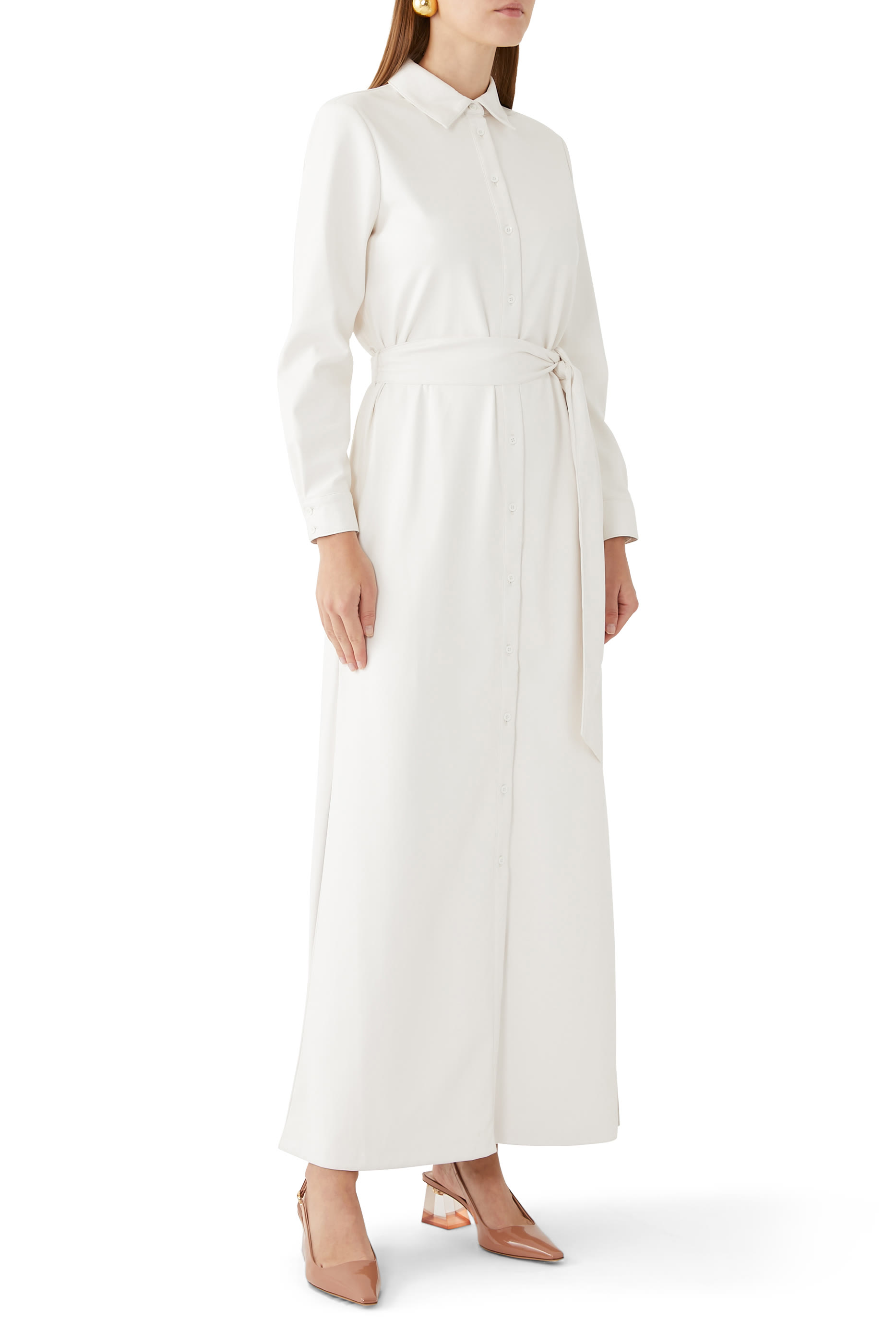 Cosmic 55 Clear Heel Slingback Sandals