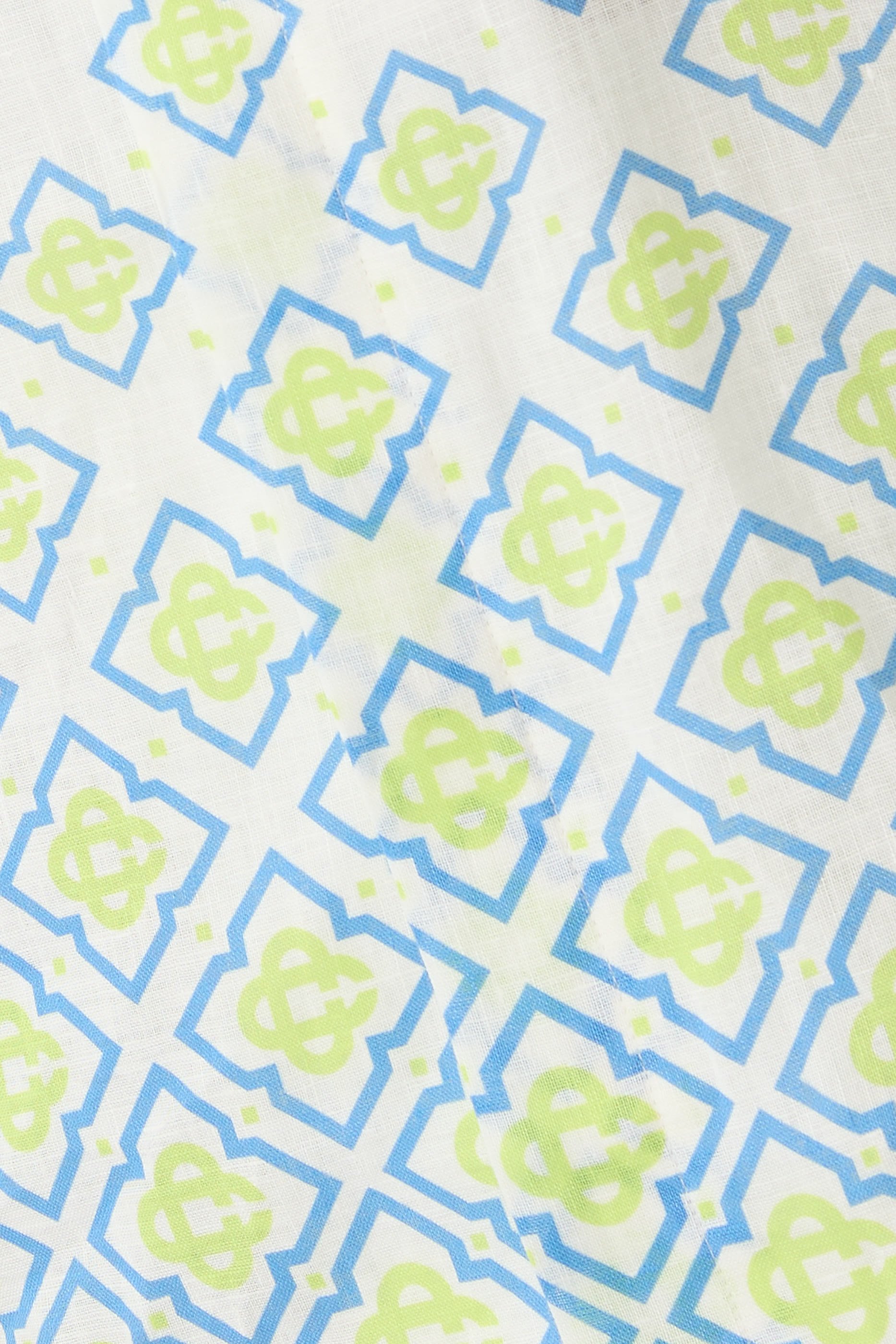 Degrade Monogram Linen Shirt