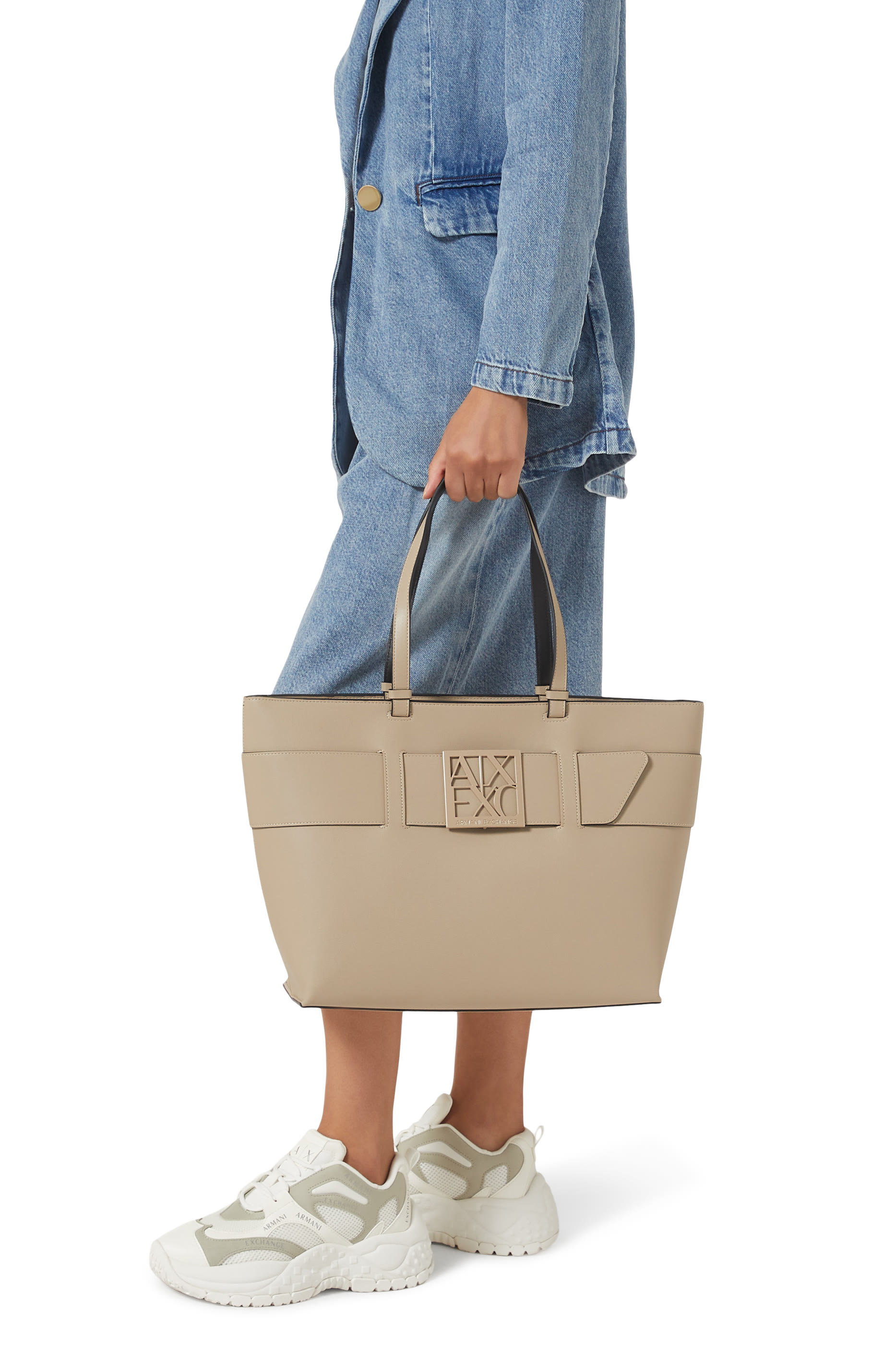 Susy AX Logo Tote Bag
