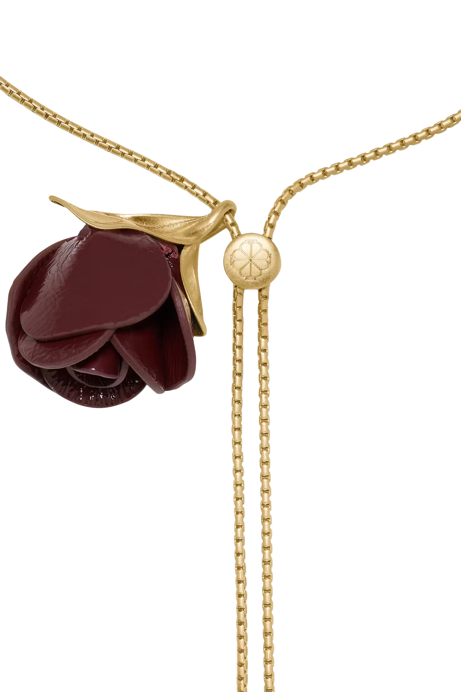 Rose Buds Wrap Necklace