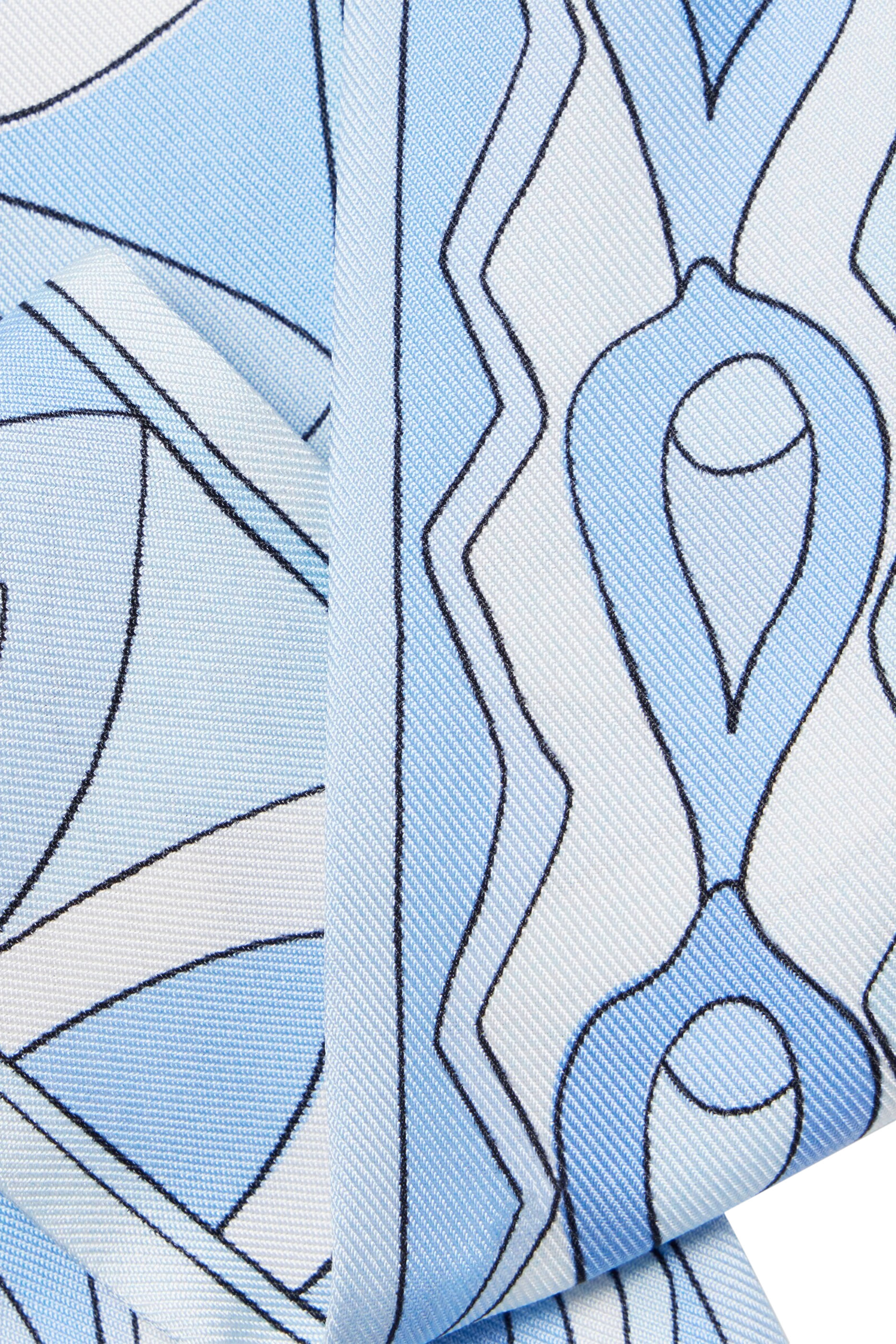 Mixed-Print Scarf
