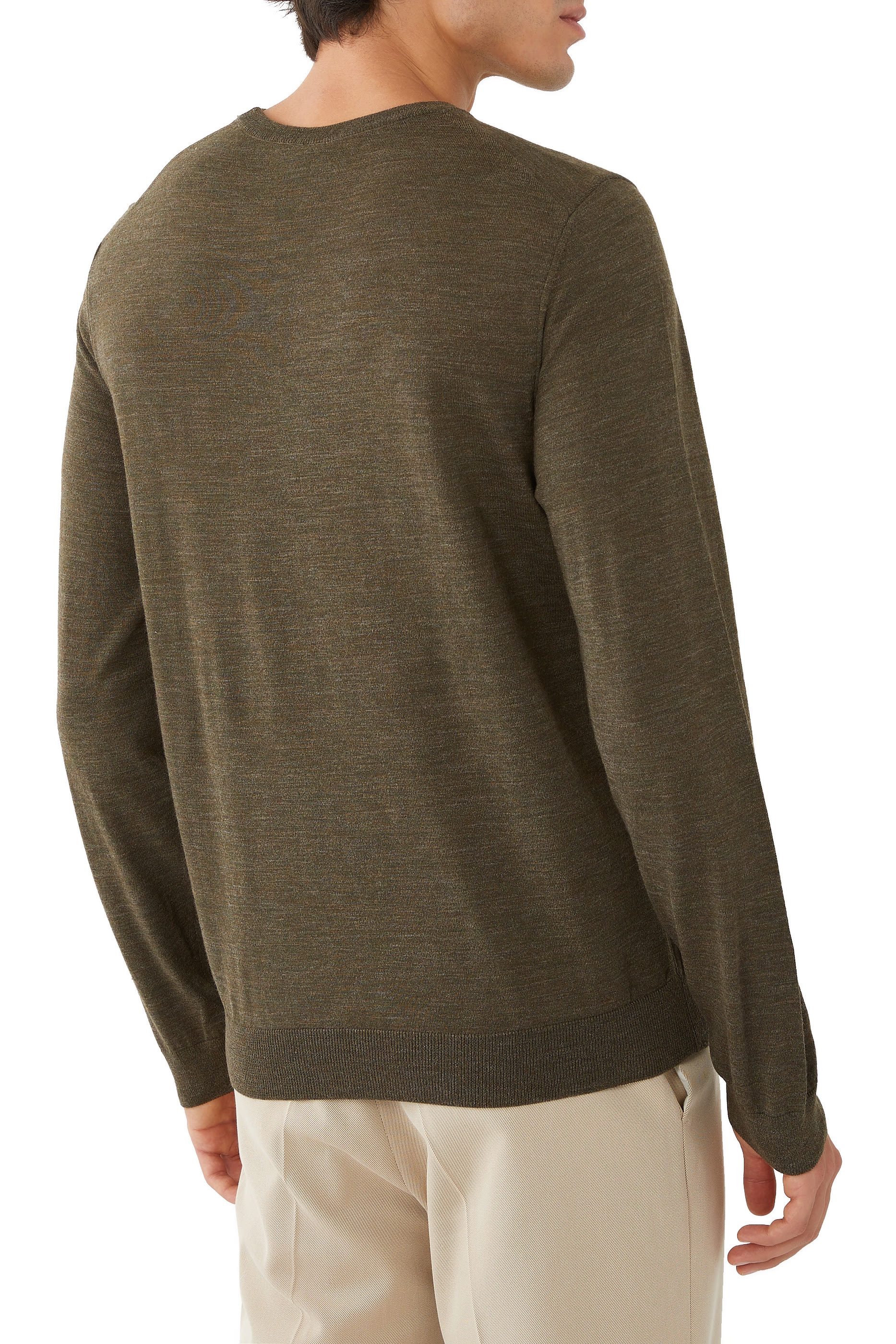 Slim-Fit Virgin Wool Sweater