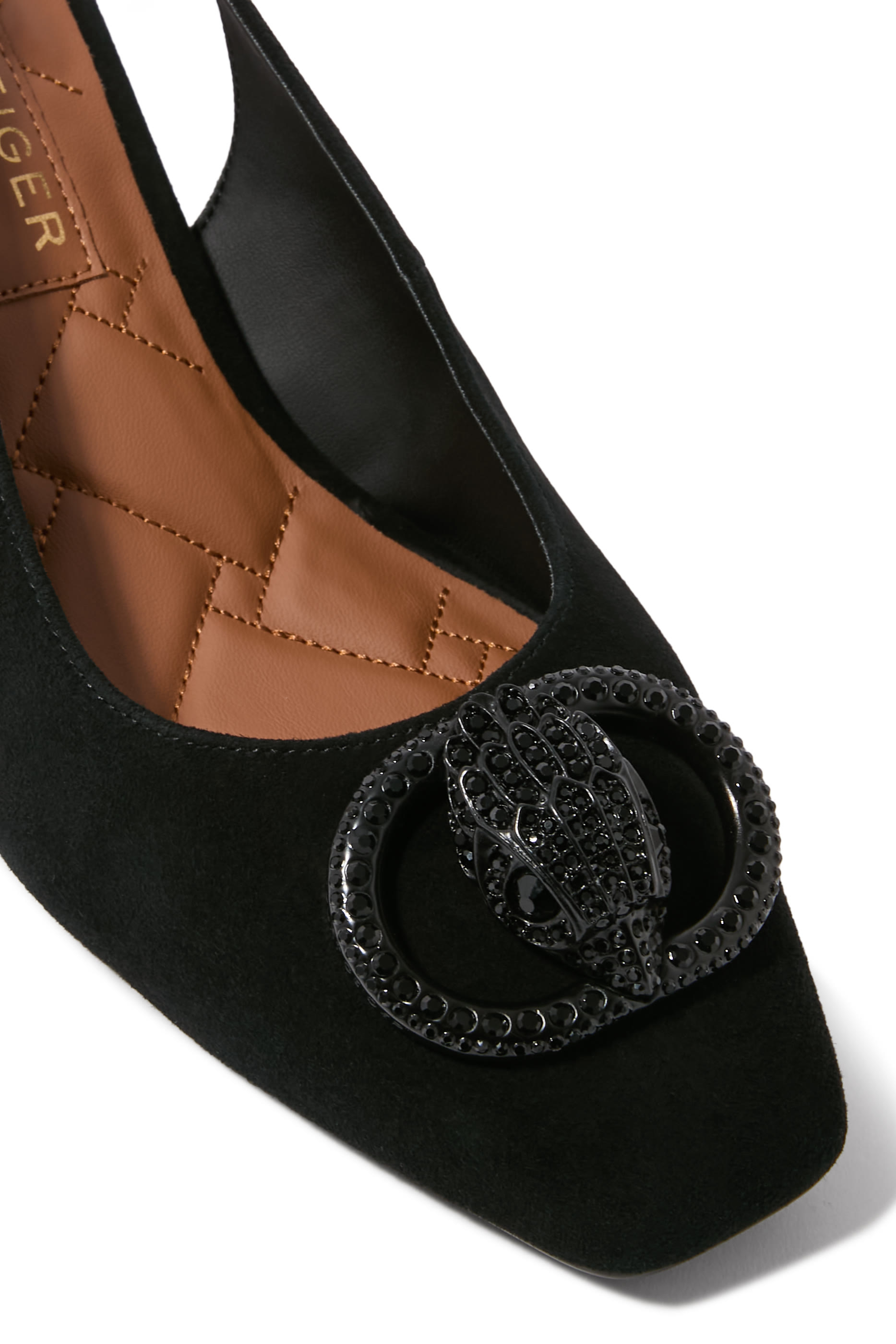 Chelsea 60 Block Slingback Heels
