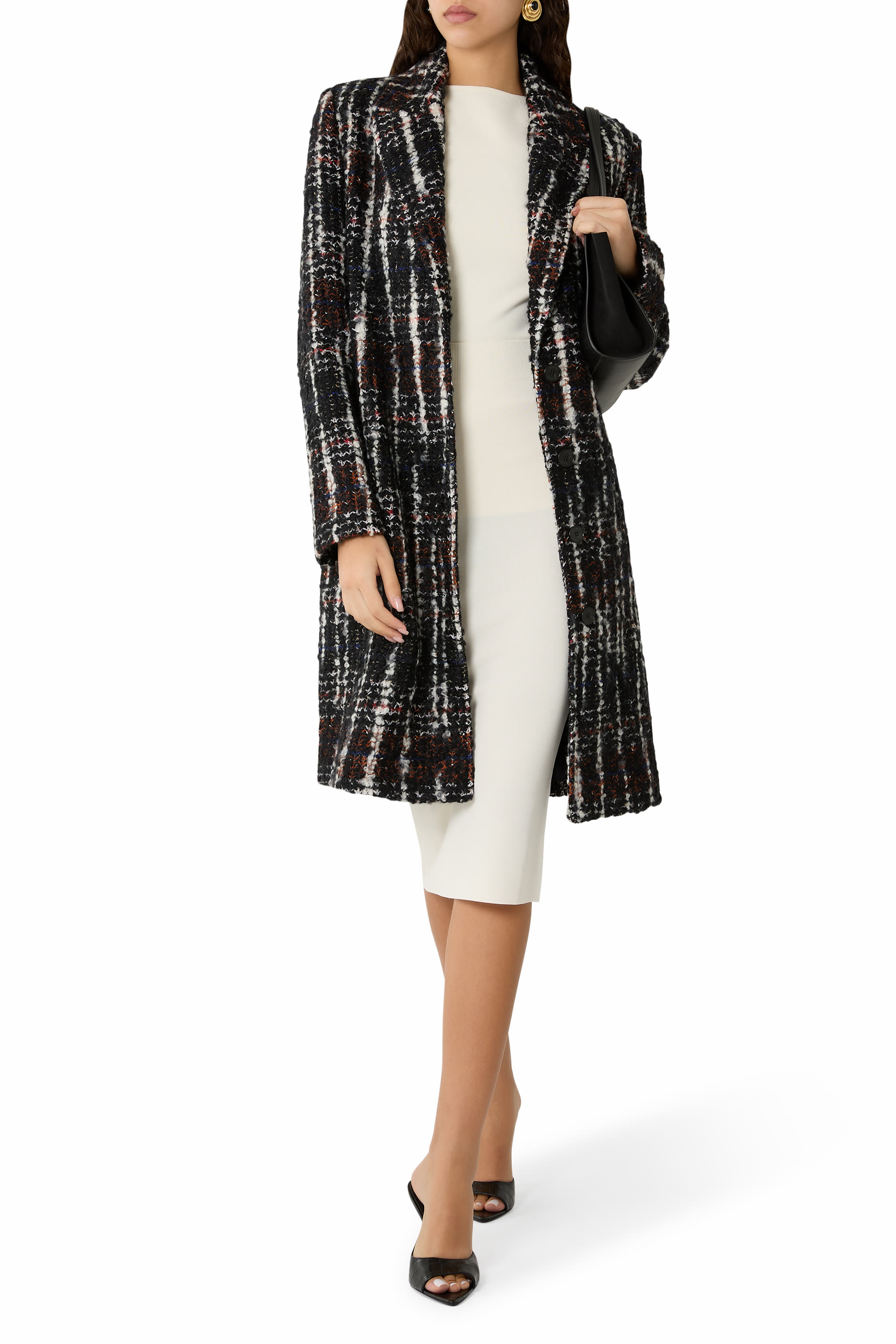 Caperdoni Wool Knit Coat