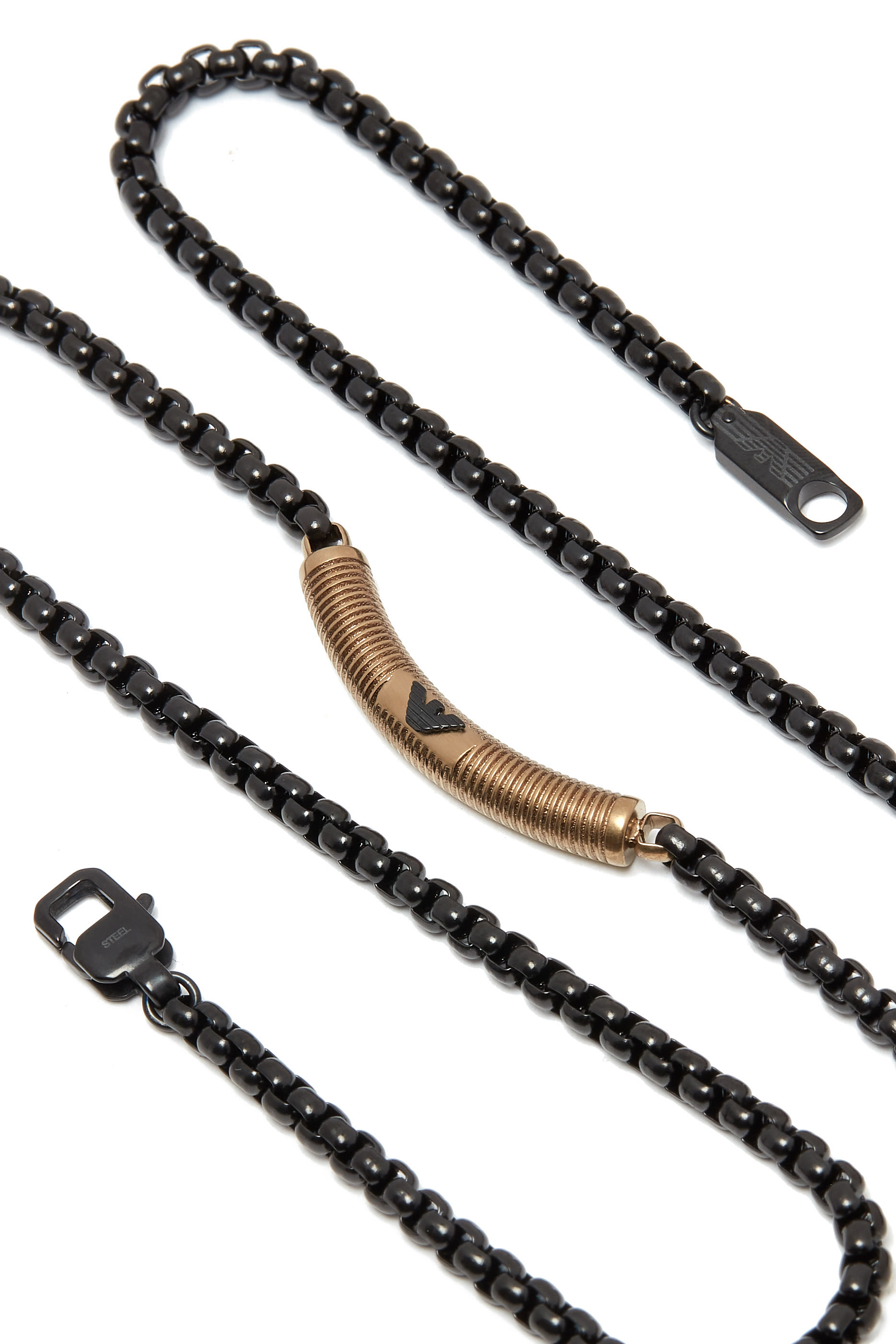 ID Necklace, Stainless Steel