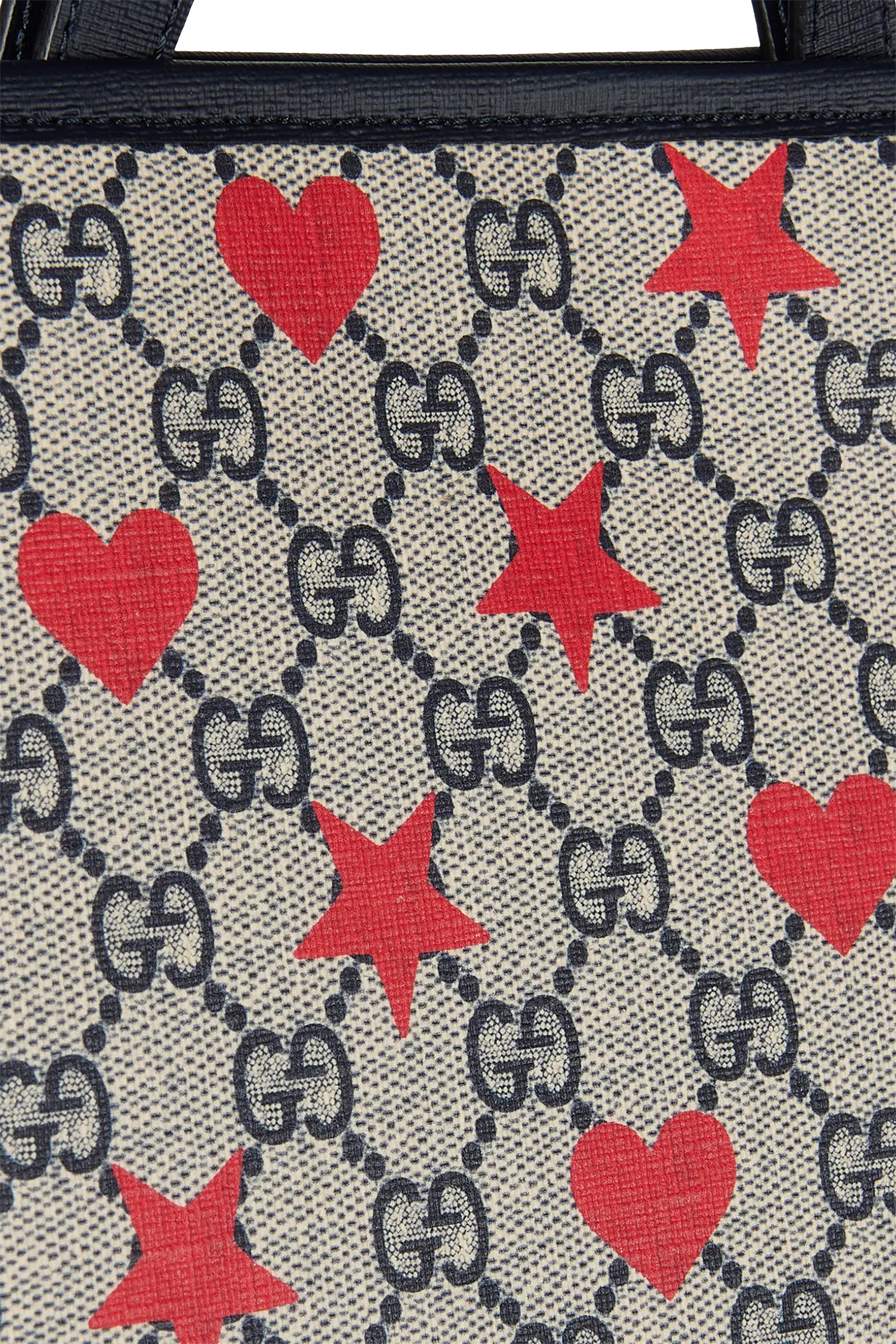 Kid's Printed GG Tote Bag