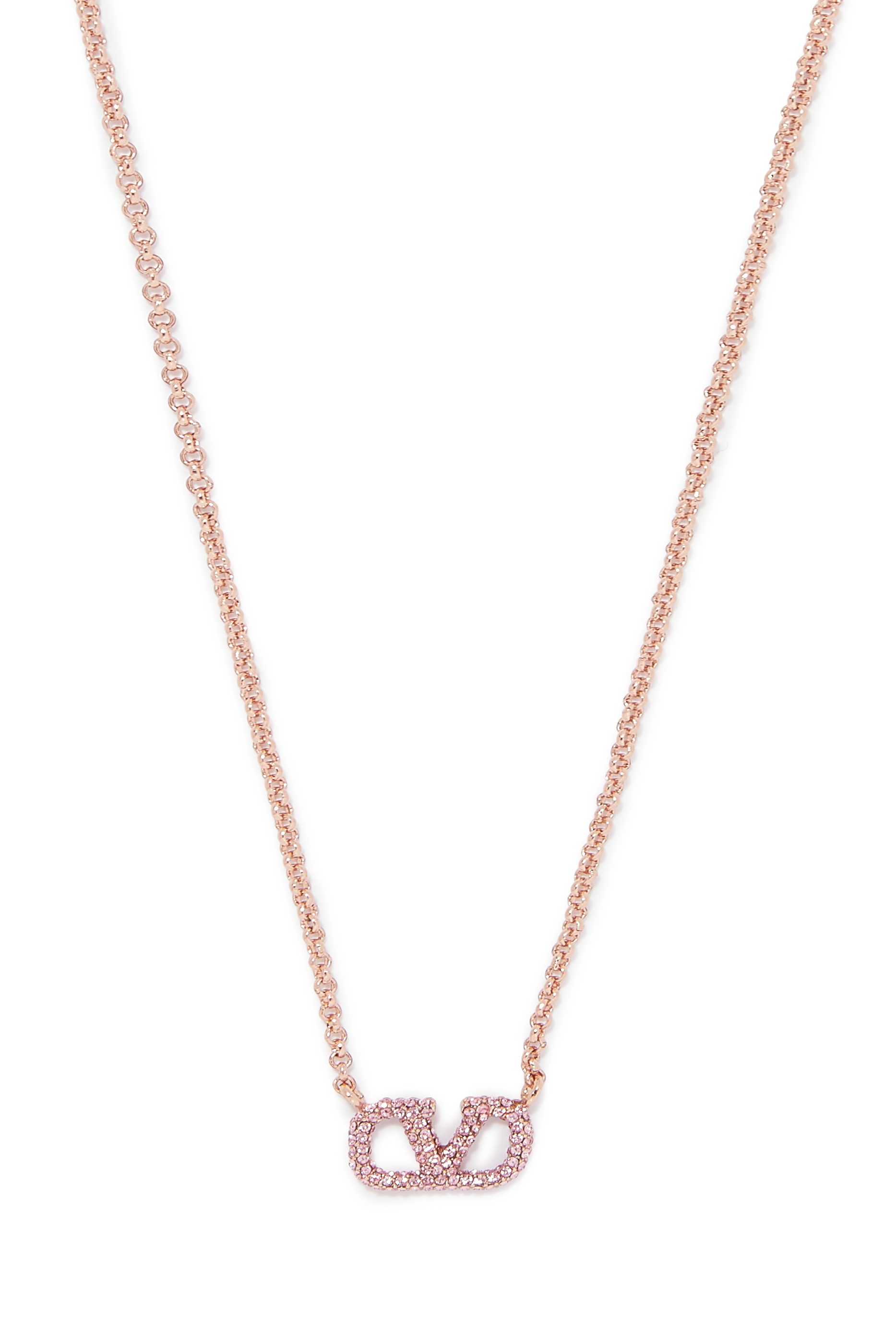 Valentino Garavani V Logo Middle East Exclusive Necklace
