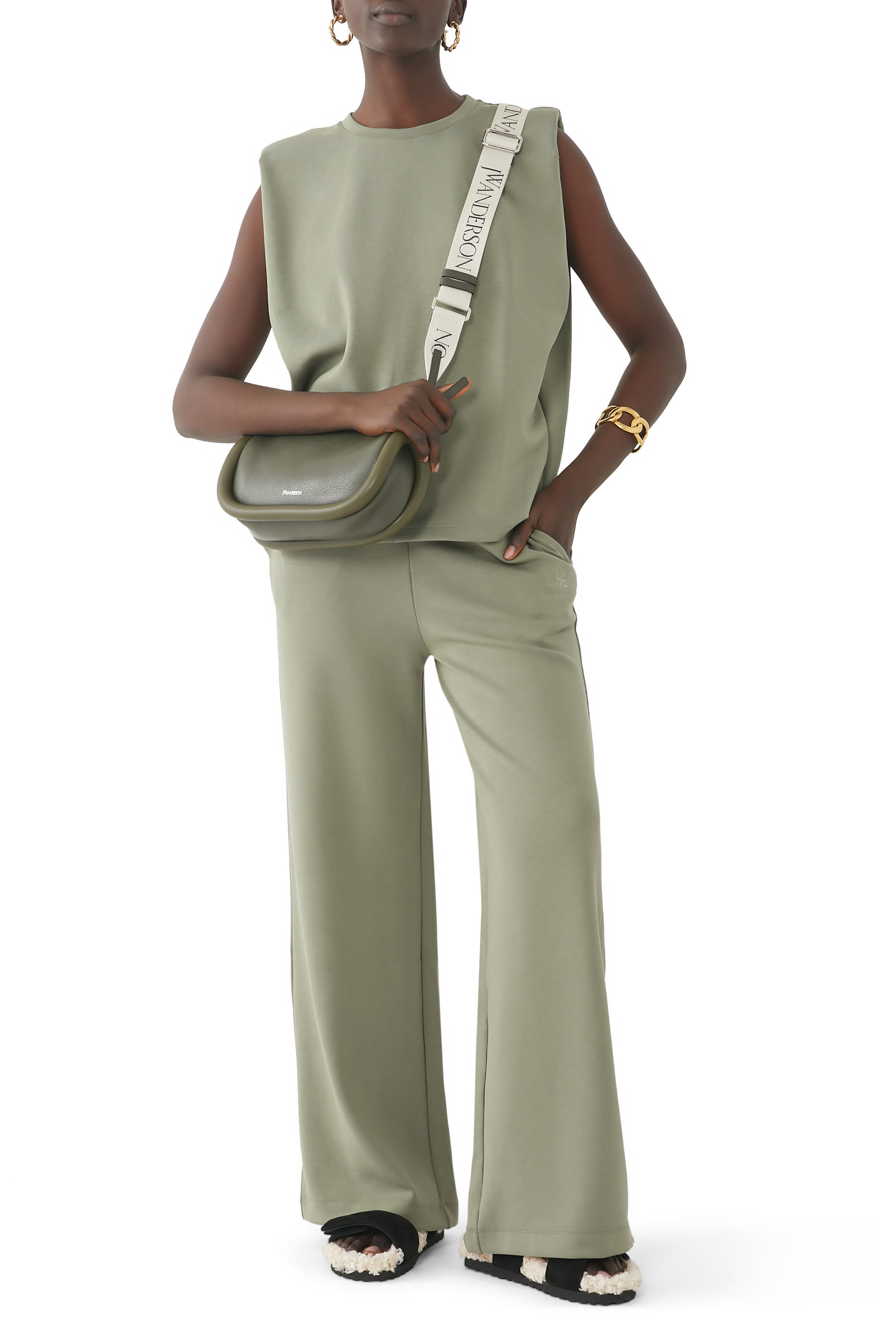 Lounge Padded Shoulder T-Shirt