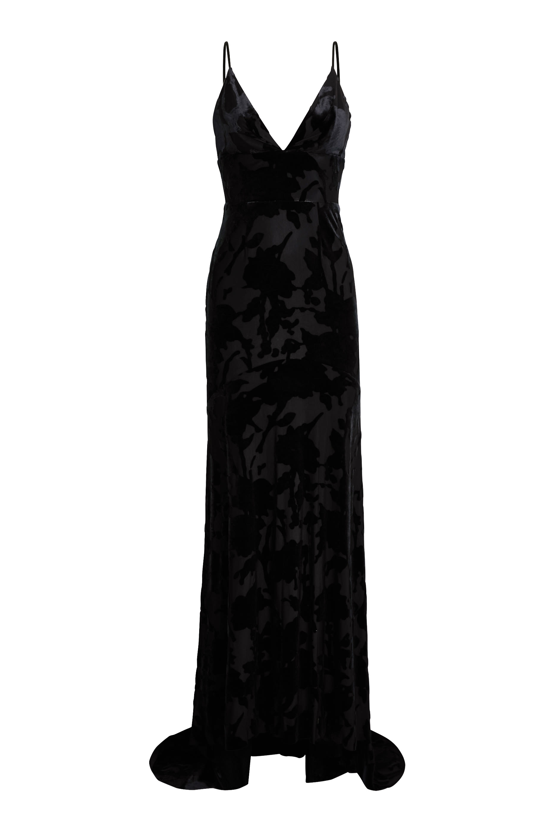 Floor-Length Sleeveless Evening Gown