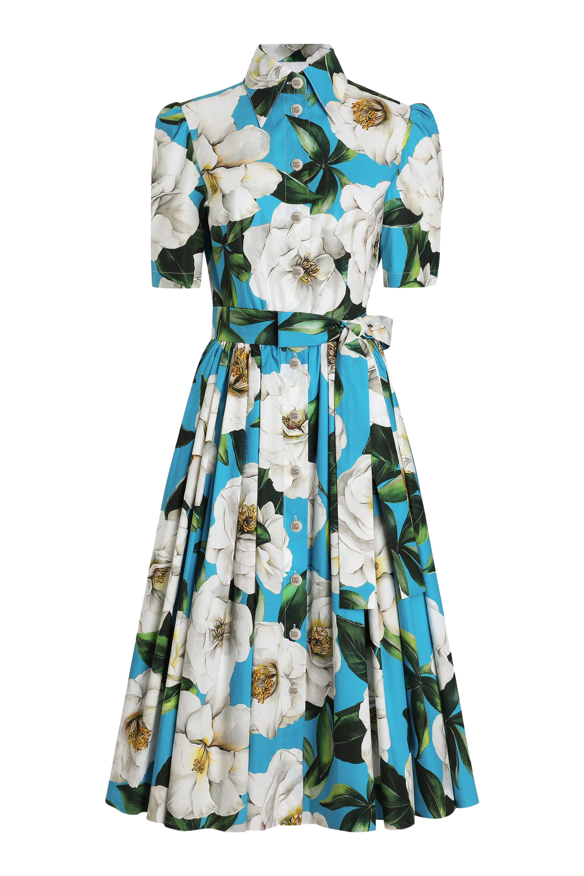 Short Corset Dress with Bouquet