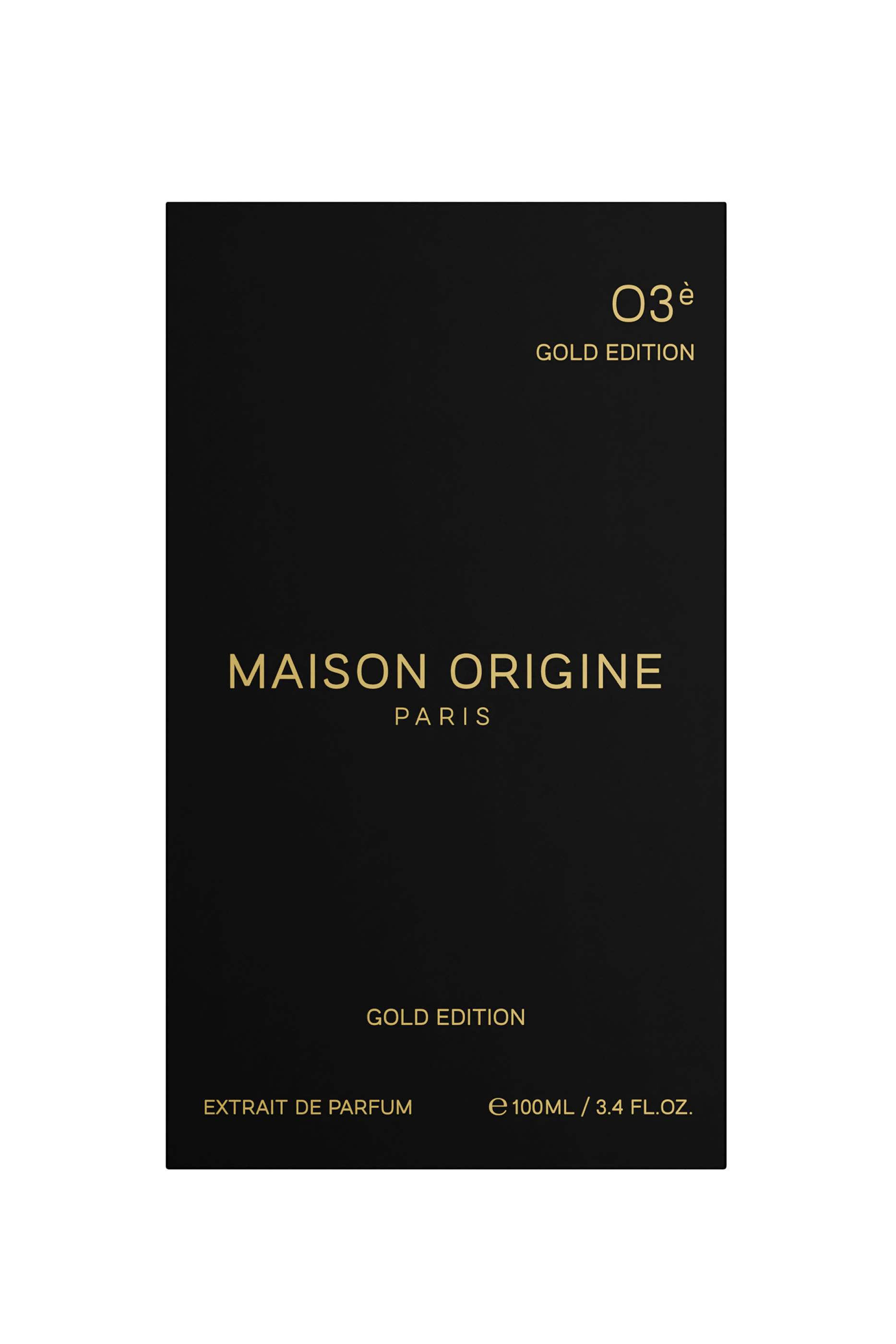 Gold O3è Extrait de Parfum
