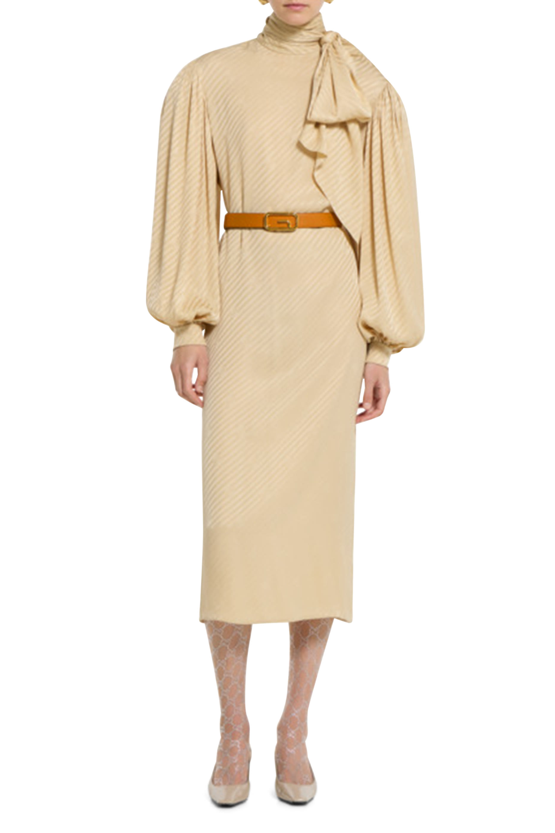 Reversible Belt with Square G Buckle 