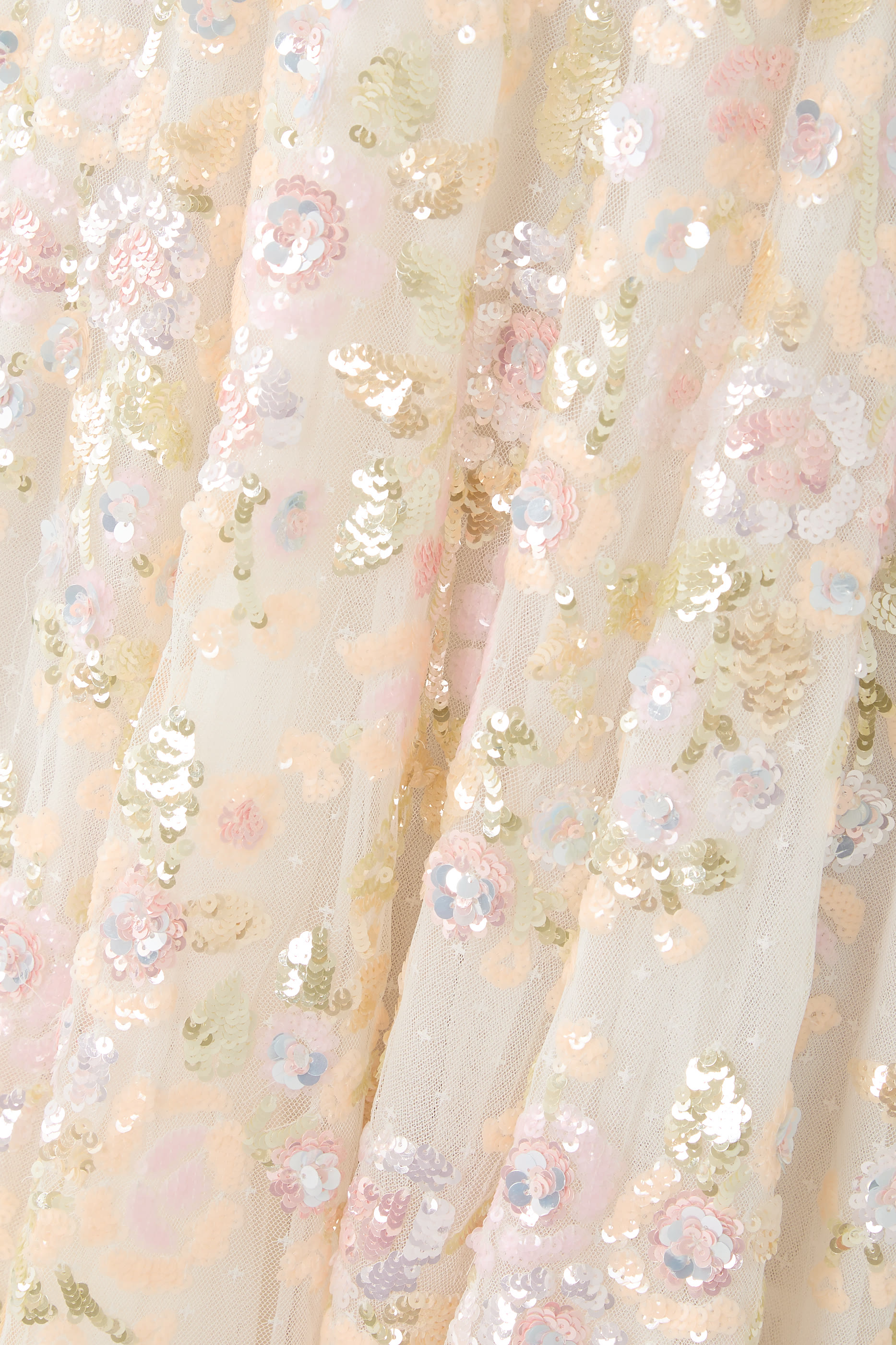 Sequin Paradise V-Neck Gown