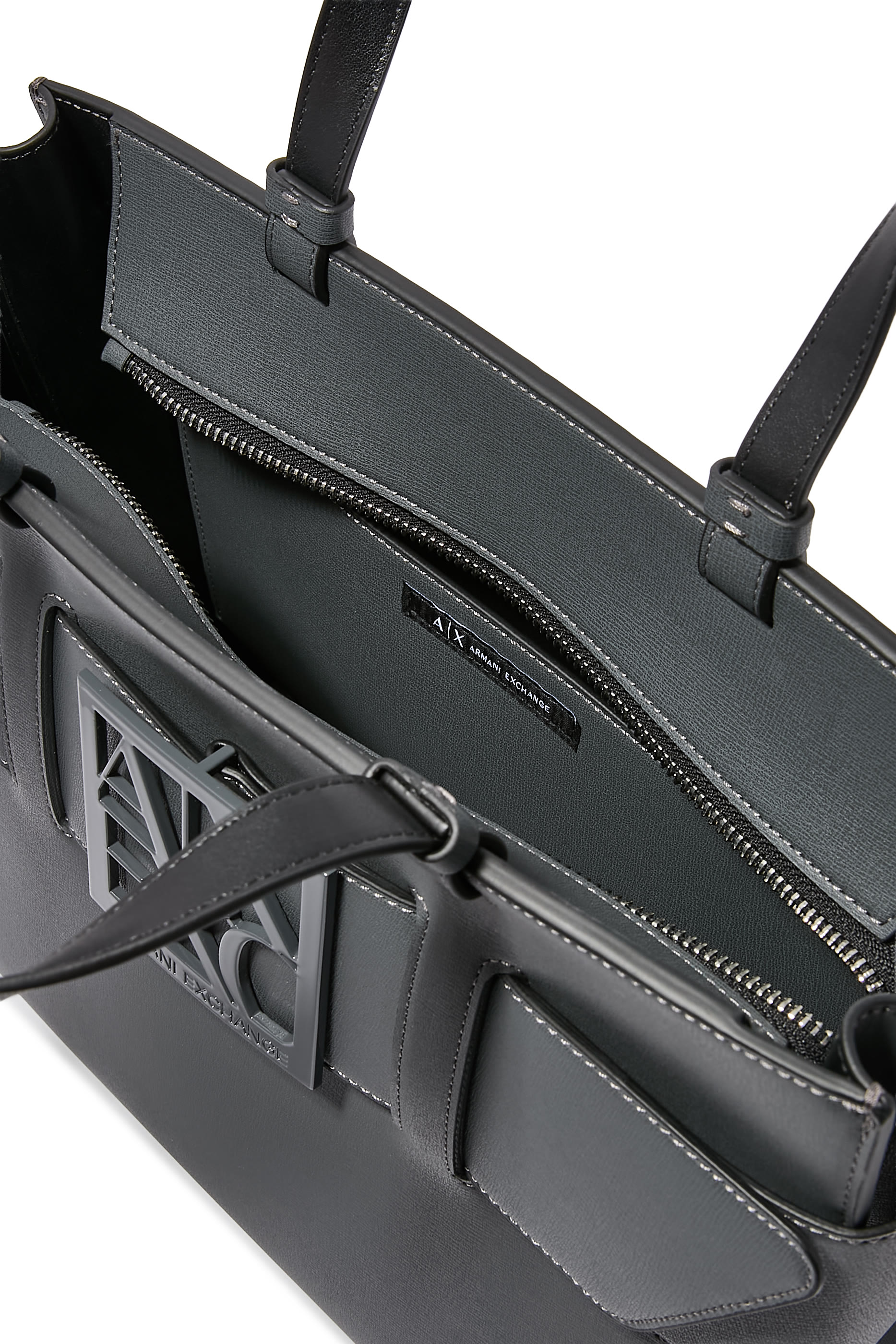 AX Plaque Big Tote Bag