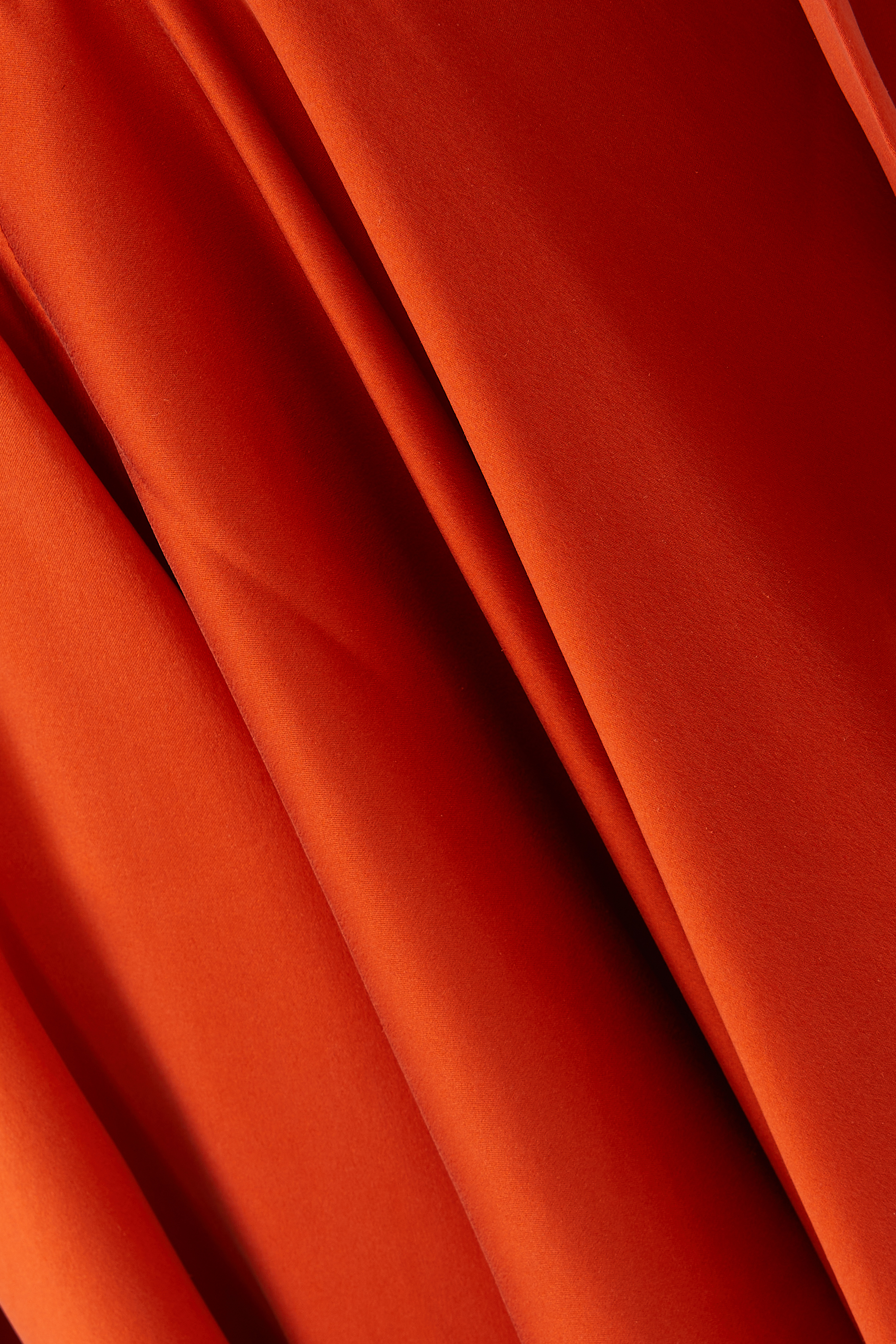 Ruffled Silk Wrap Mini Dress