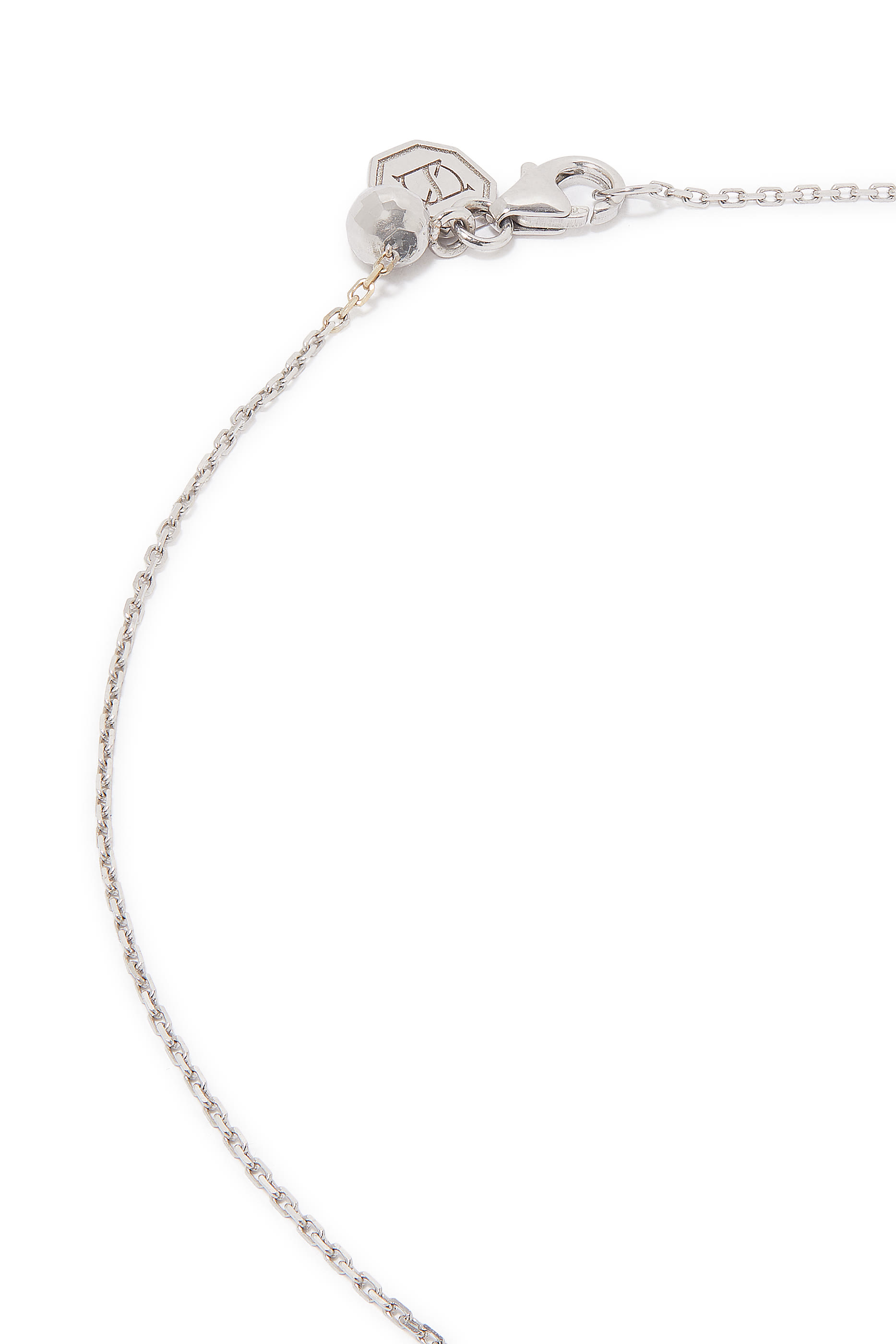Mosaic Necklace, 18k White Gold & Diamonds