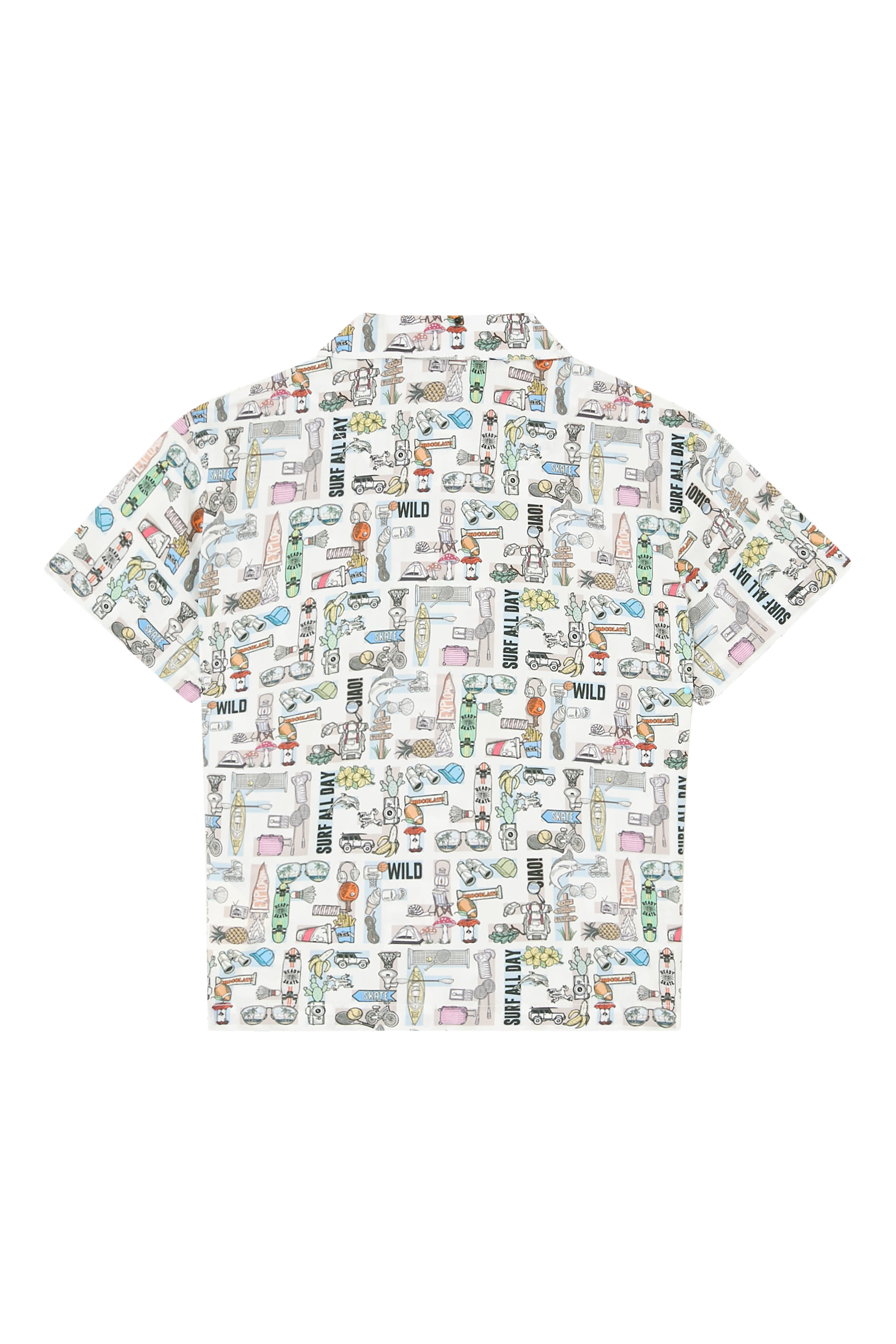 Kids Graphic Cotton Shirt