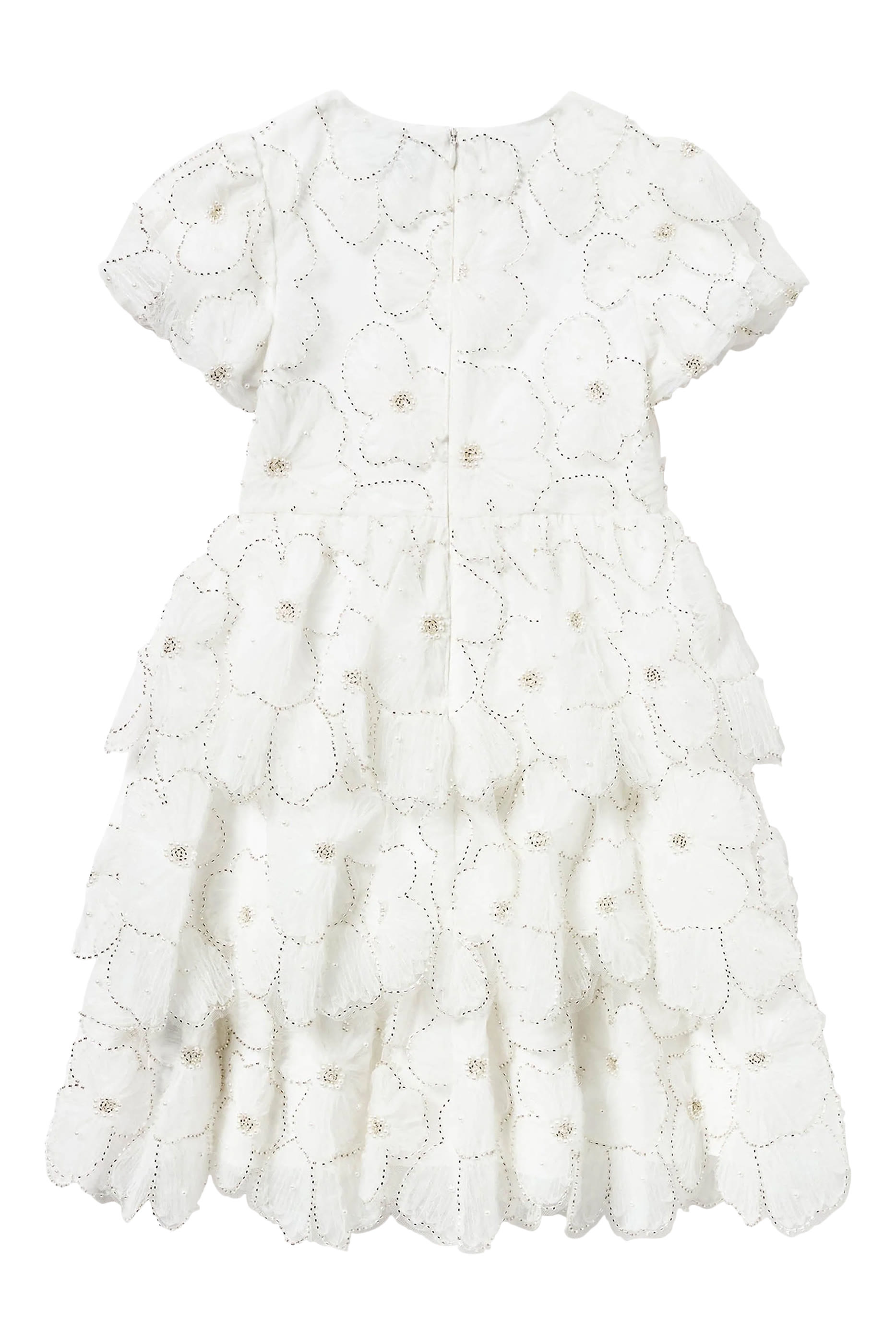 Kids Embellished Tulle Dress