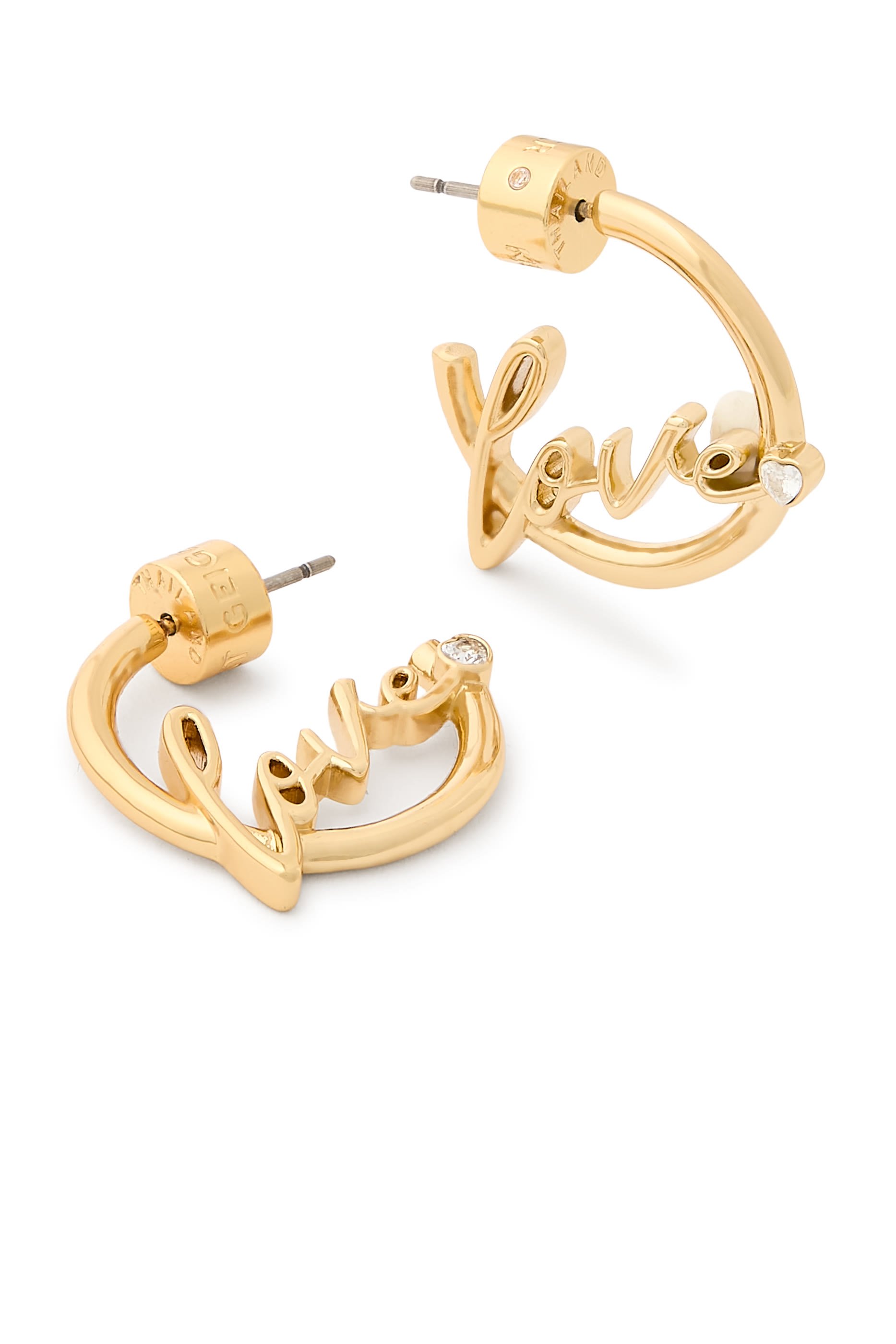  Small Love Hoop Earrings