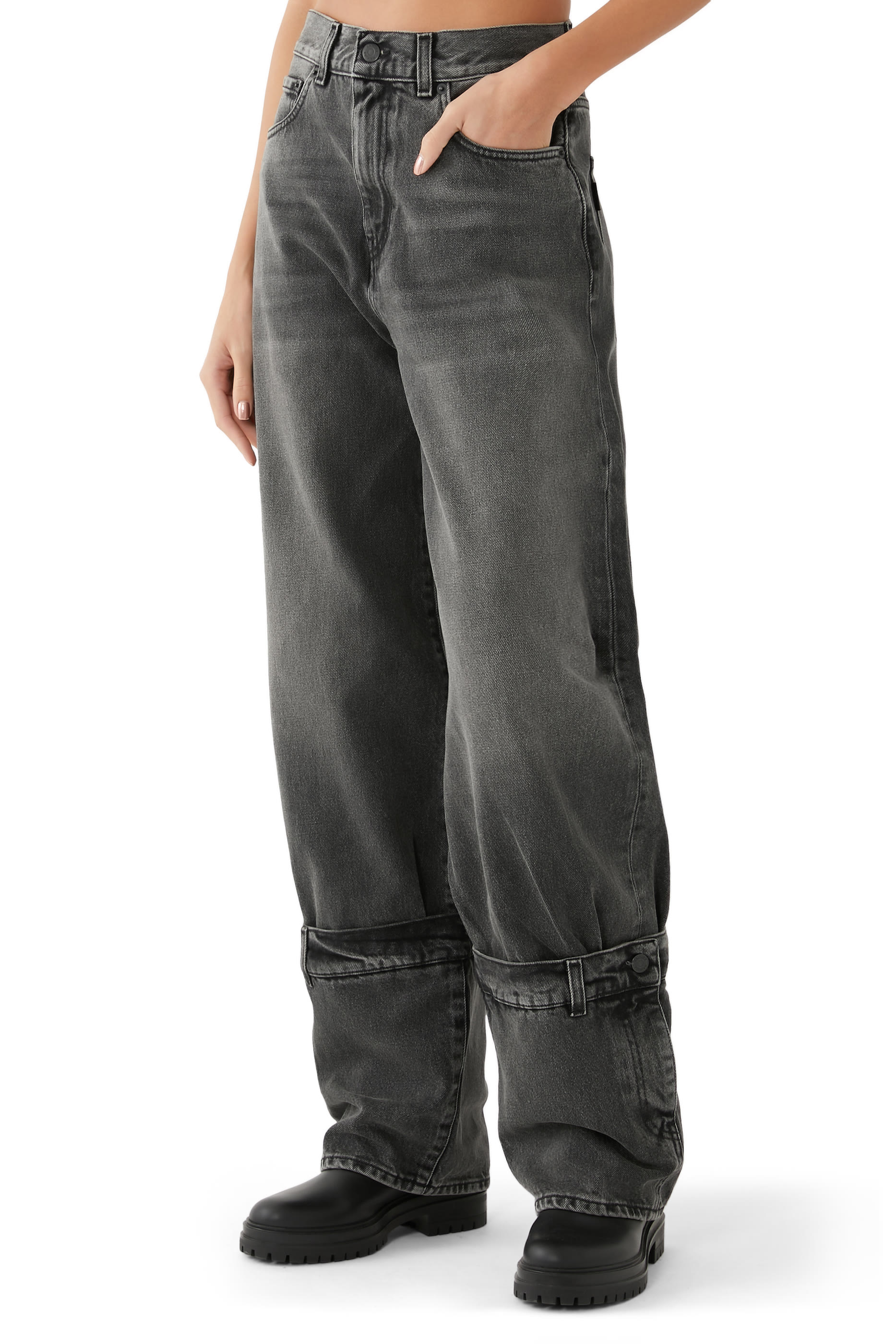 Hurley Wide Leg Jeans