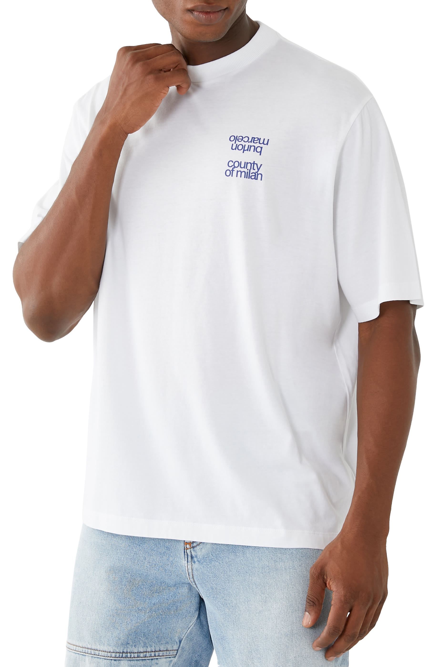 MBCM Slogan Over T-Shirt