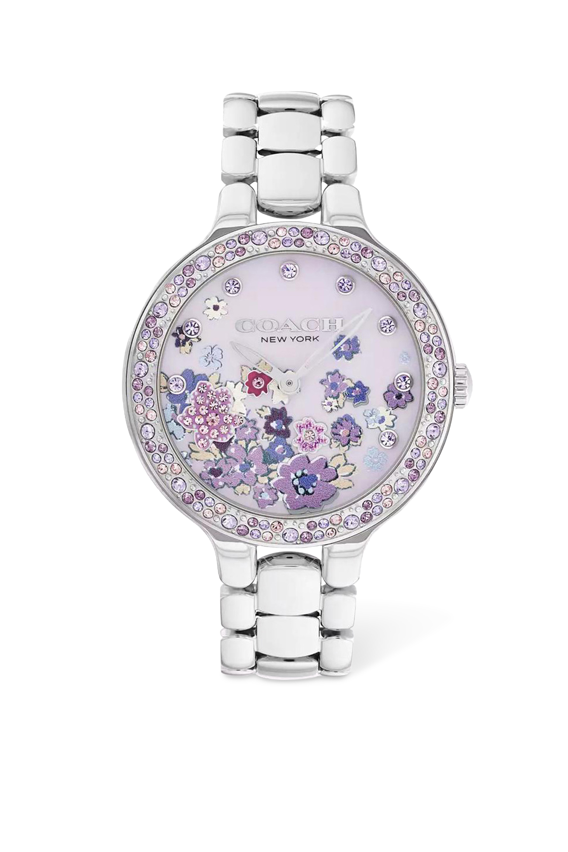 Chelsea Purple Flower Watch