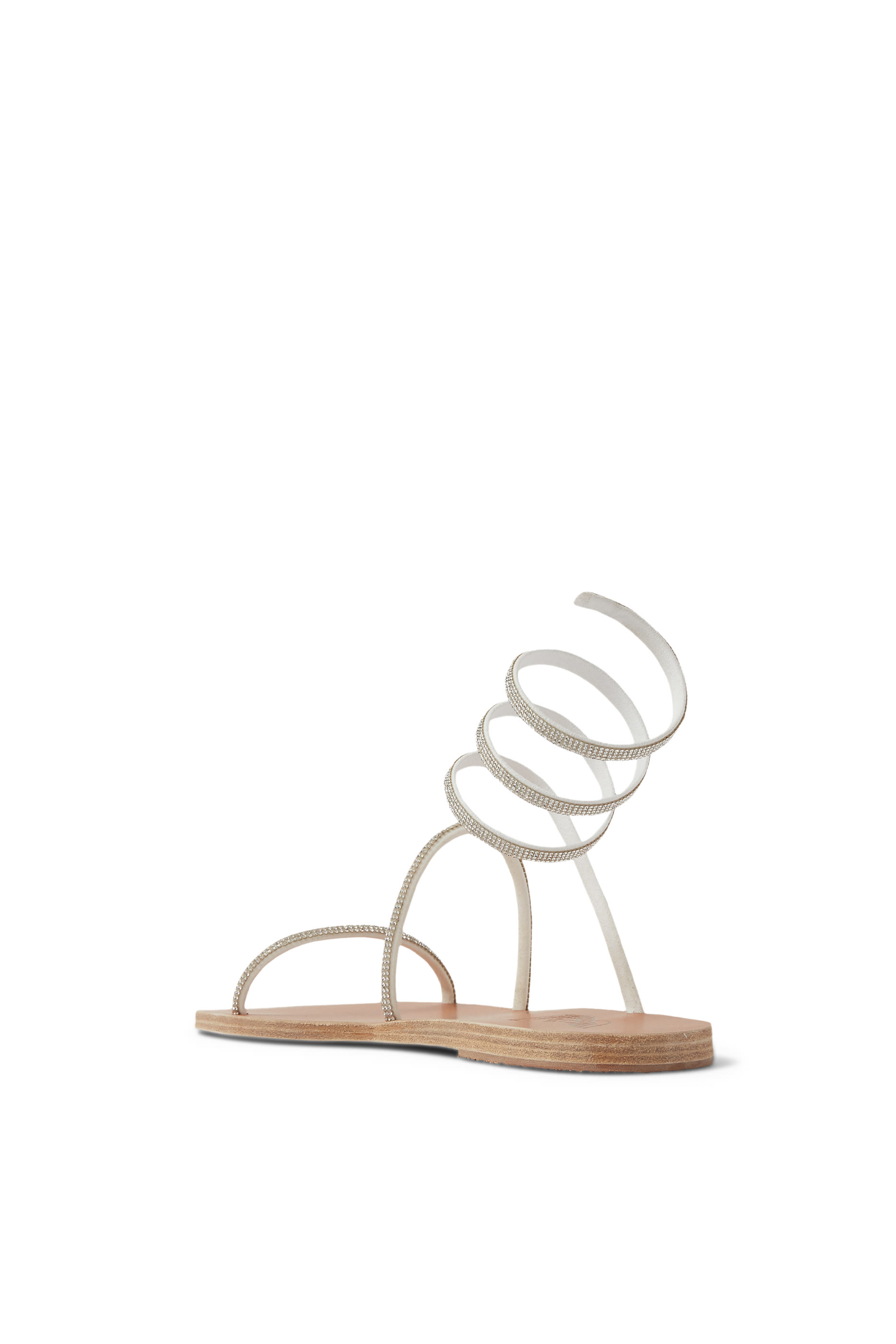 Crystal-Embellished Ofis Low Sandals