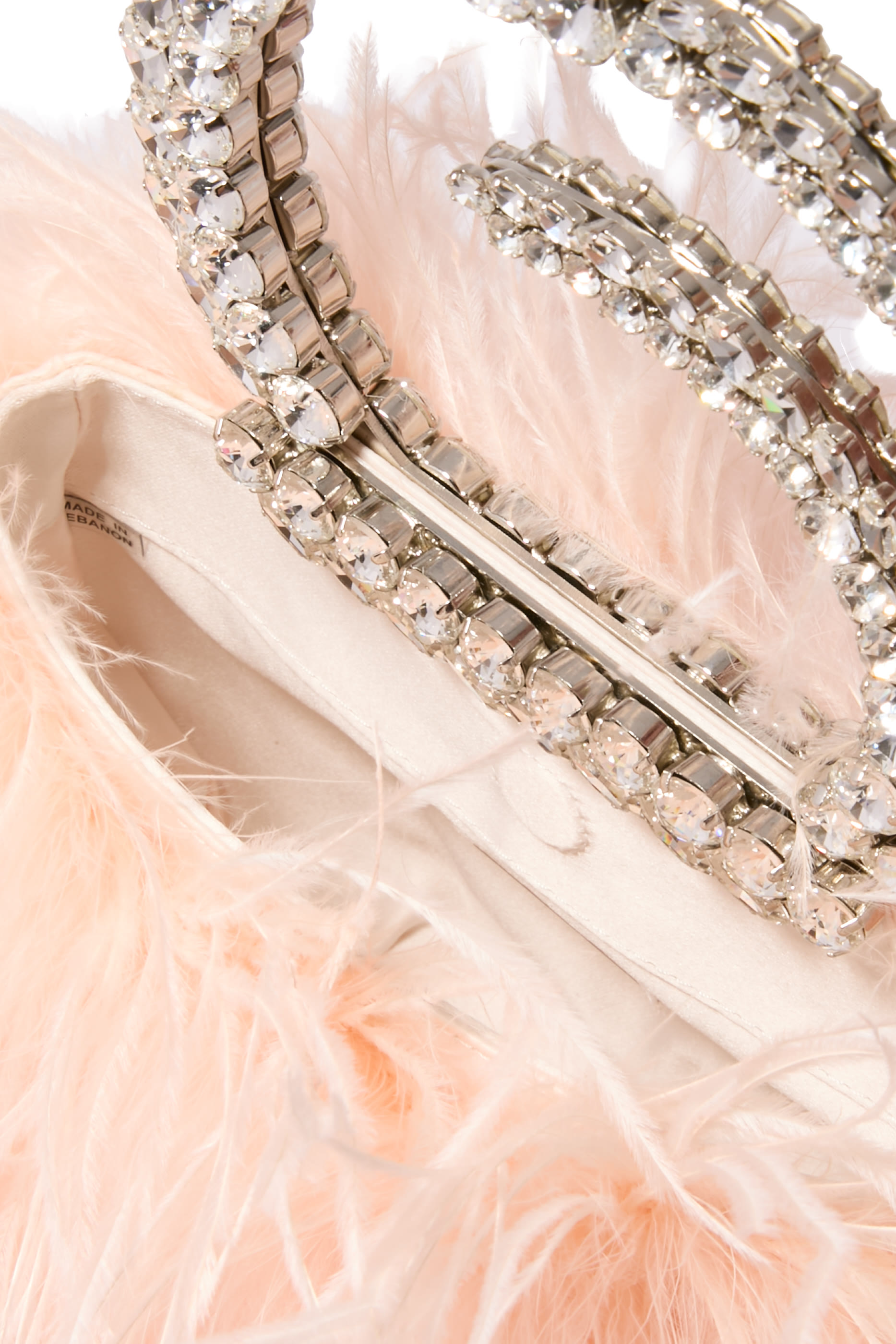 Nude Karma Feather Pouch