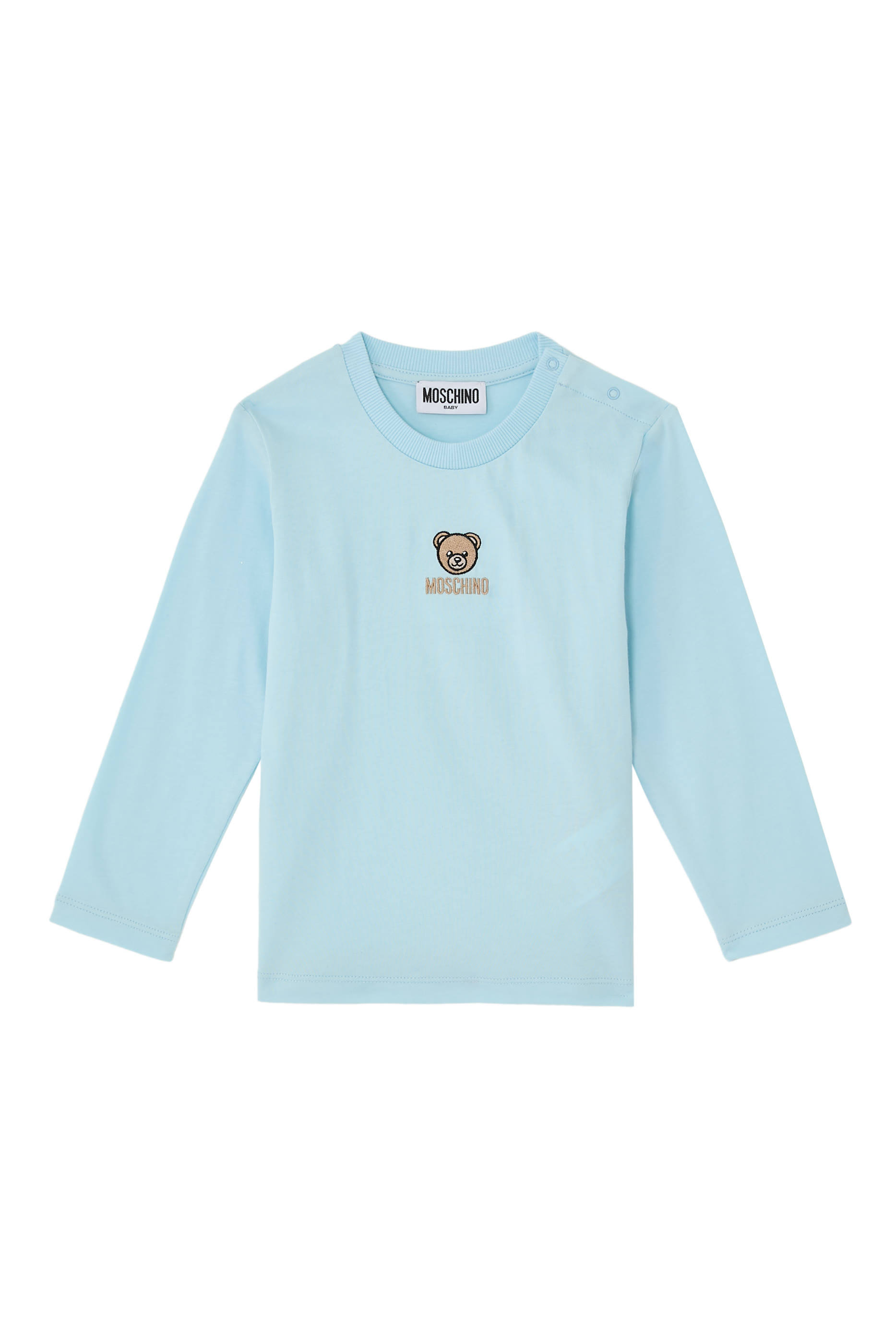 Kids Teddy-Embroidery Sweatshirt