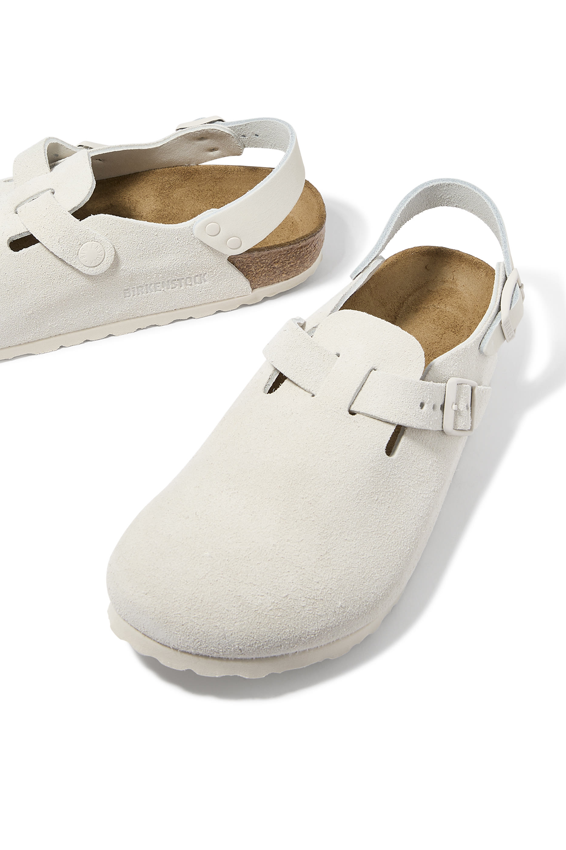  Tokio Suede Clogs