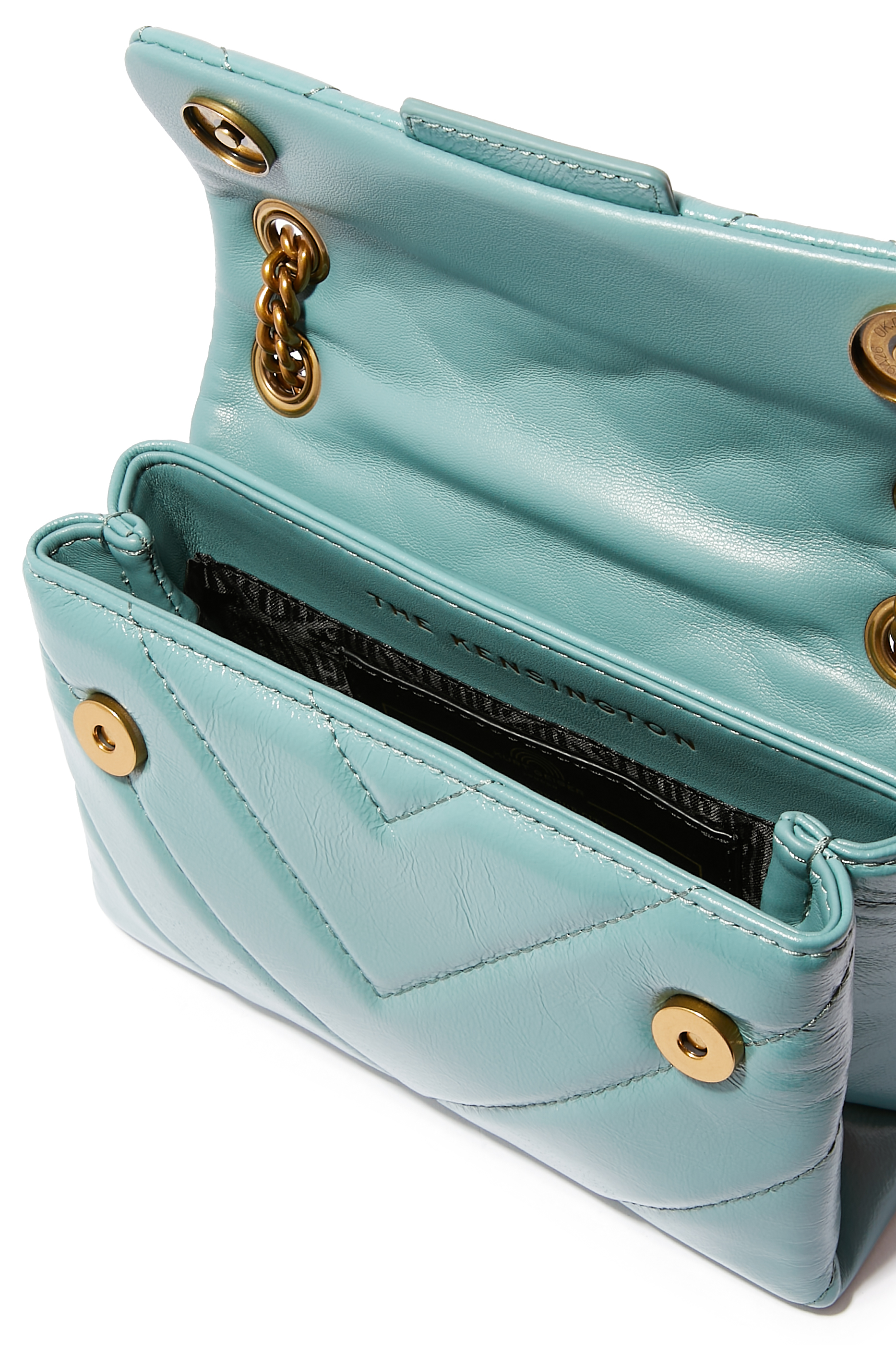 Mini Leather Kensington Bag