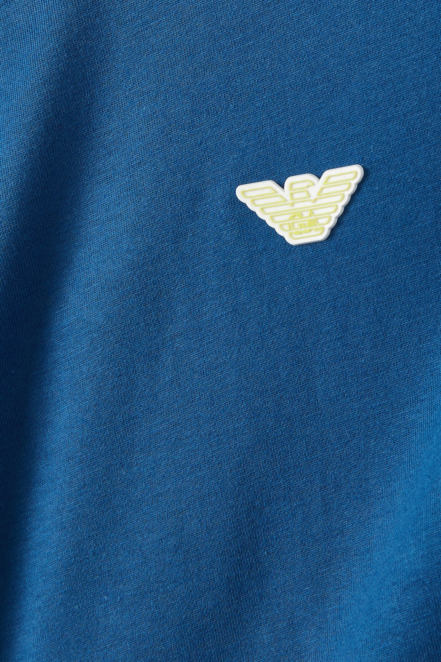 Kids Micro Eagle Logo Stripe Trim T-Shirt