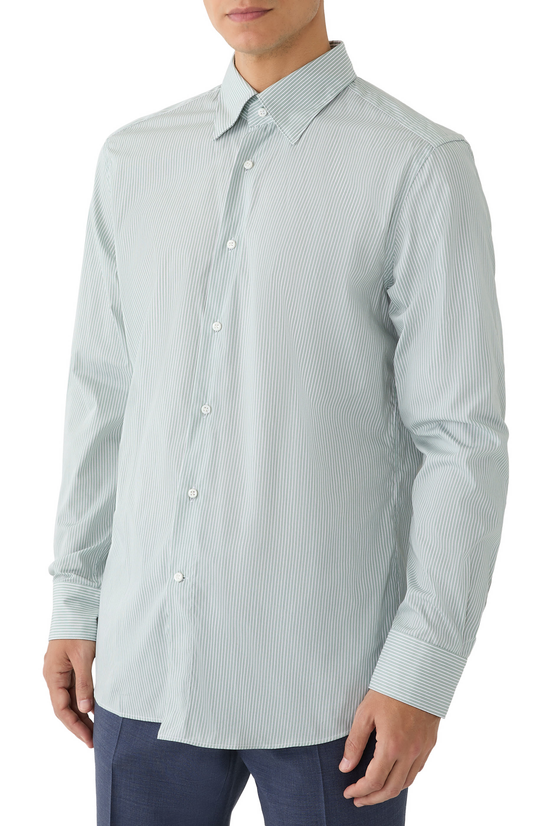 Long Sleeve Stripe Shirt