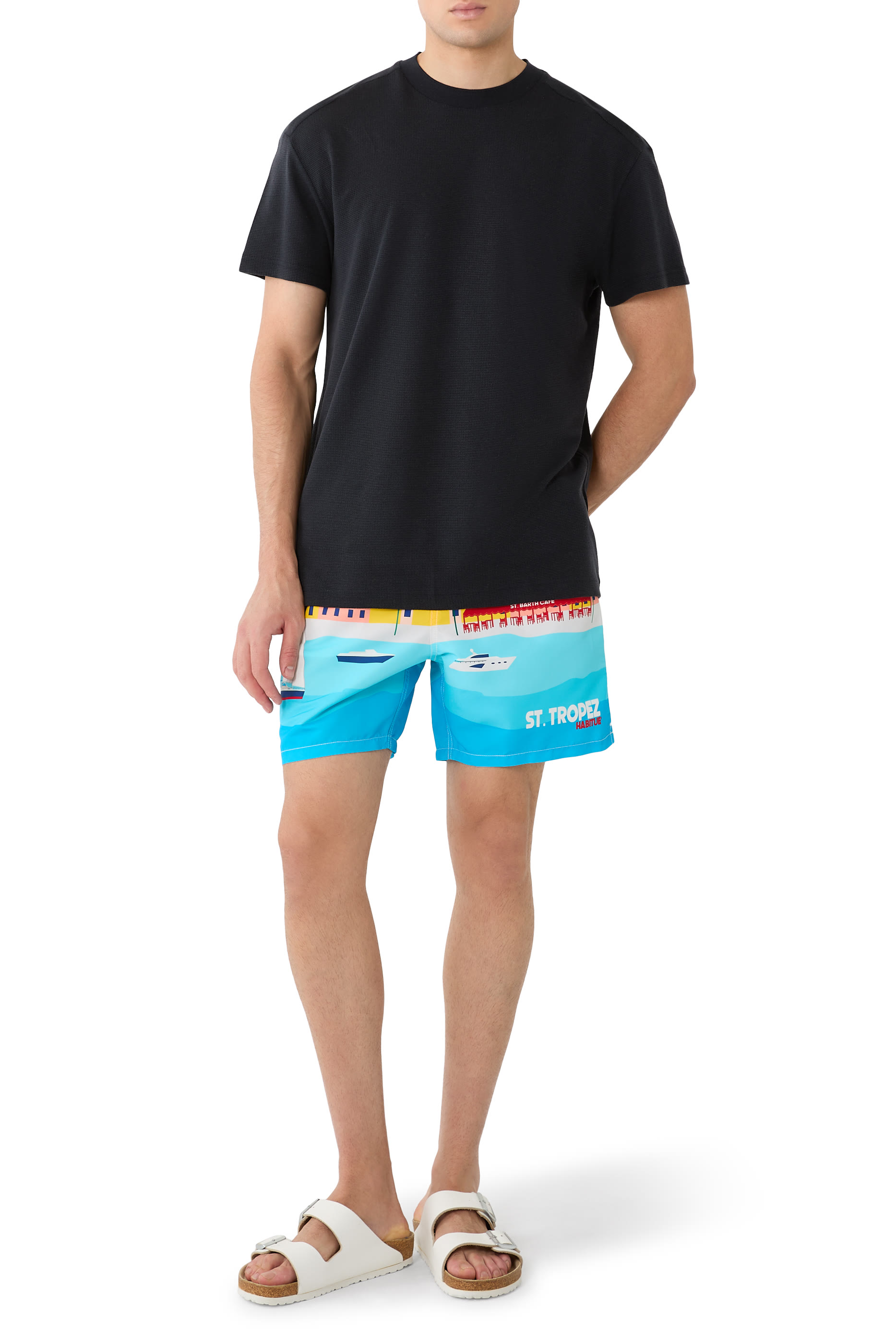 Gustavia Mid-length Swim Shorts